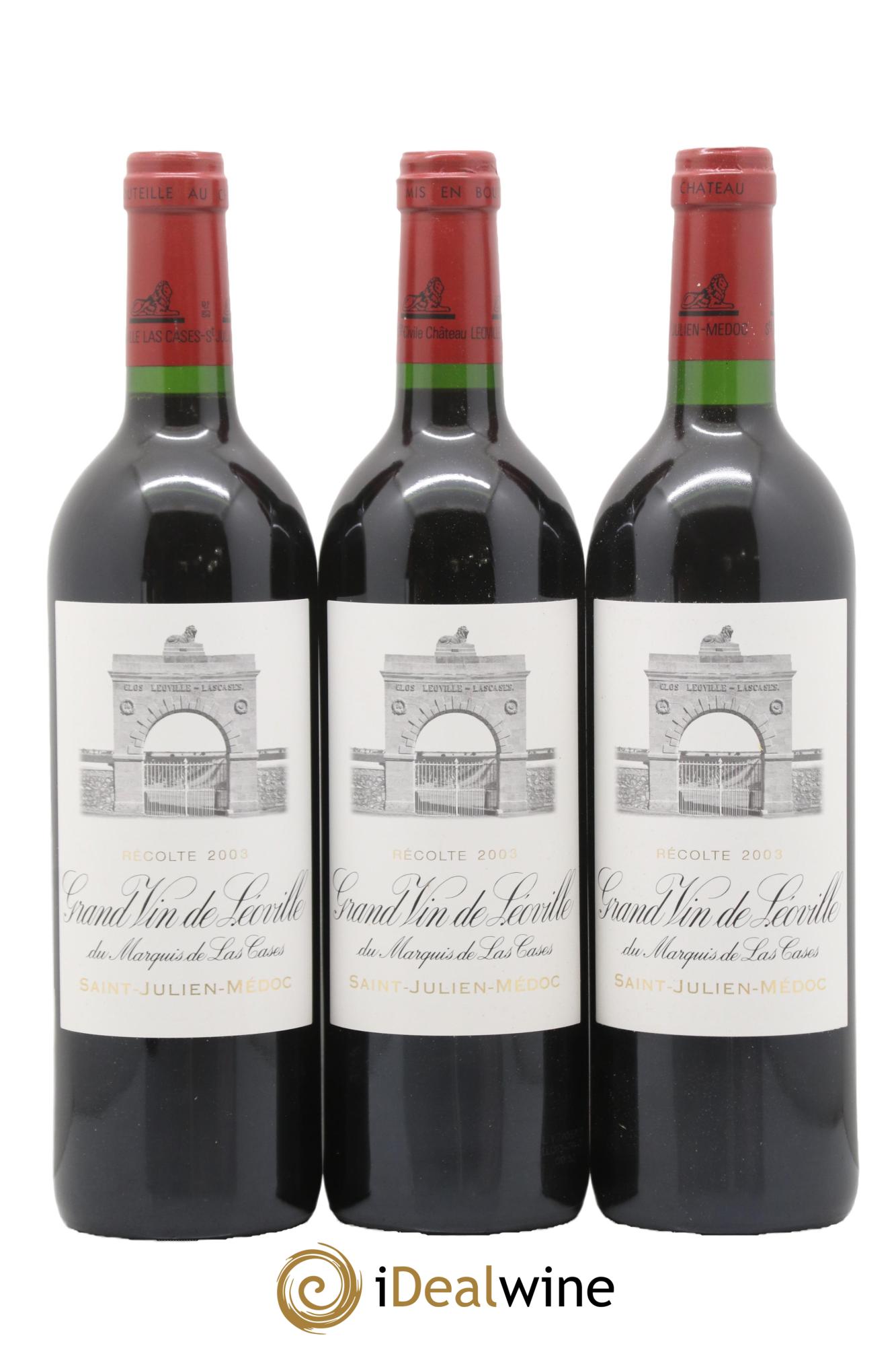 Château Léoville Las Cases 2ème Grand Cru Classé 2003 - Lot of 12 bottles - 7