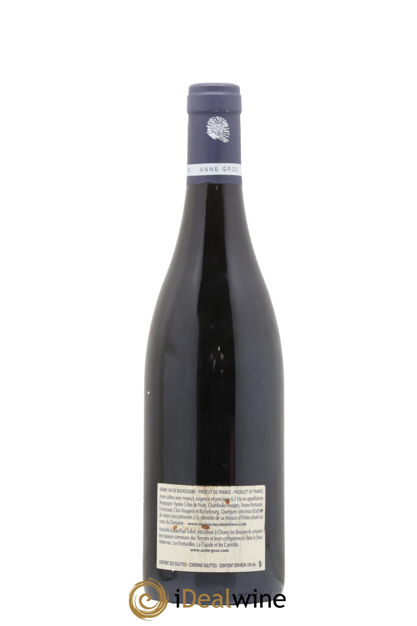 Echezeaux Grand Cru Les Loachausses Anne Gros 2010 - Lot de 1 bouteille - 1