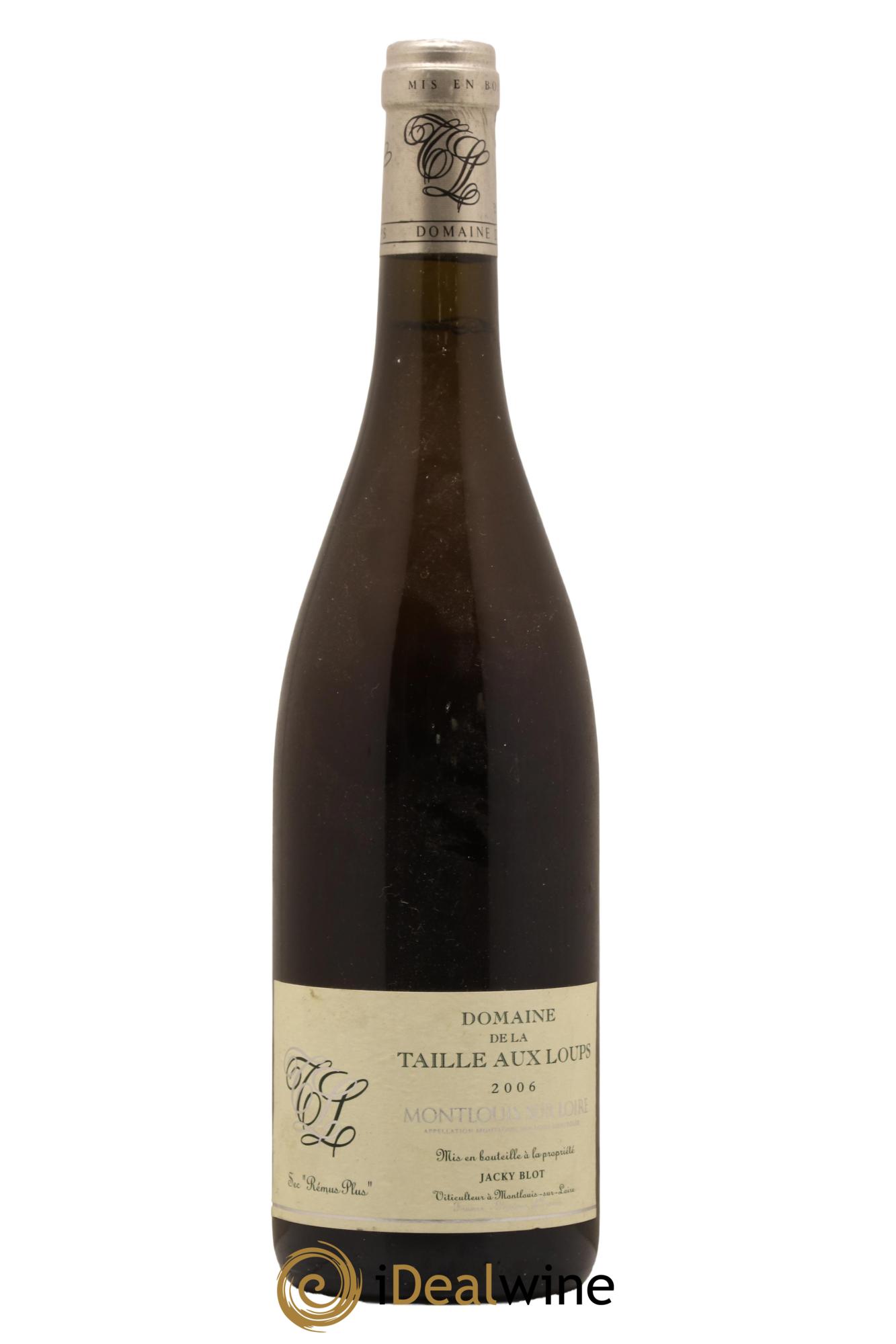 Montlouis-sur-Loire Rémus Plus La Taille aux Loups - Jacky Blot 2006 - Lot de 1 bouteille - 0