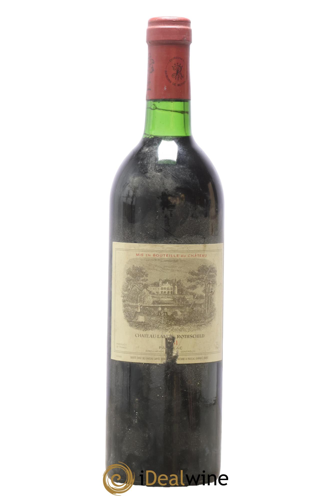 Château Lafite Rothschild 1er Grand Cru Classé 1981 - Lot de 1 bouteille - 0