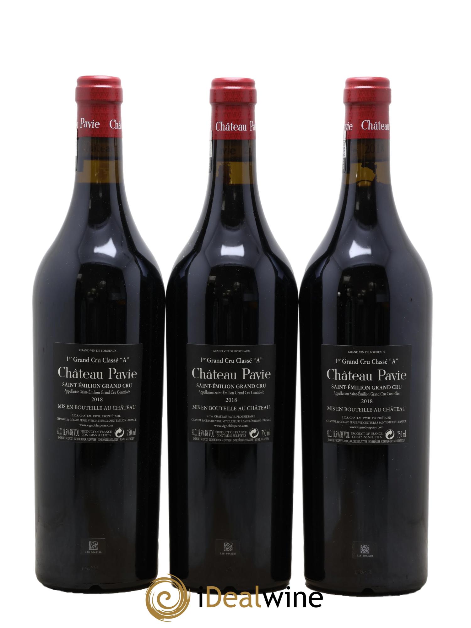 Château Pavie 1er Grand Cru Classé A 2018 - Lot of 6 bottles - 4