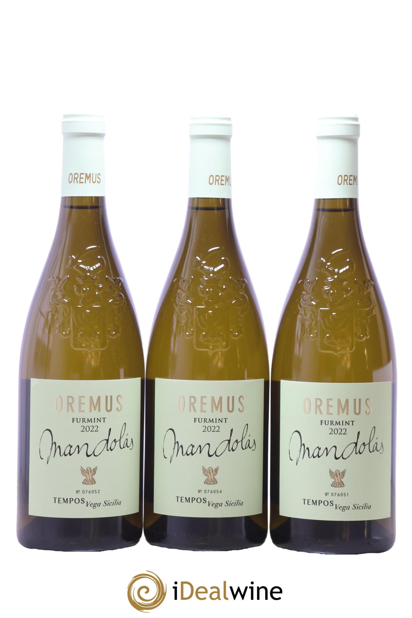 Hongrie Furmint Dry Mandolas Oremus 2022 - Lot de 3 bouteilles - 0