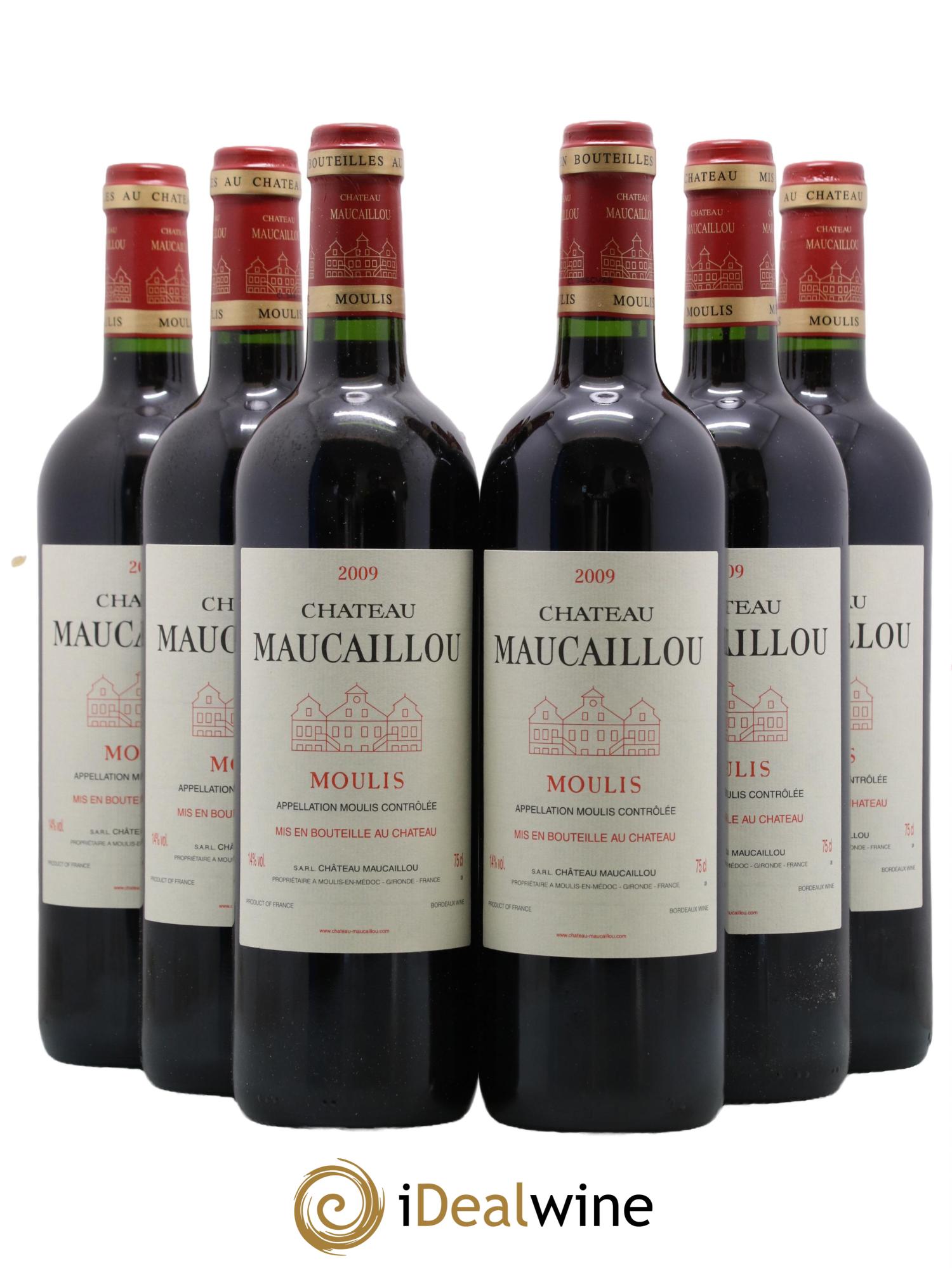 Château Maucaillou 2009 - Lot de 6 bouteilles - 0