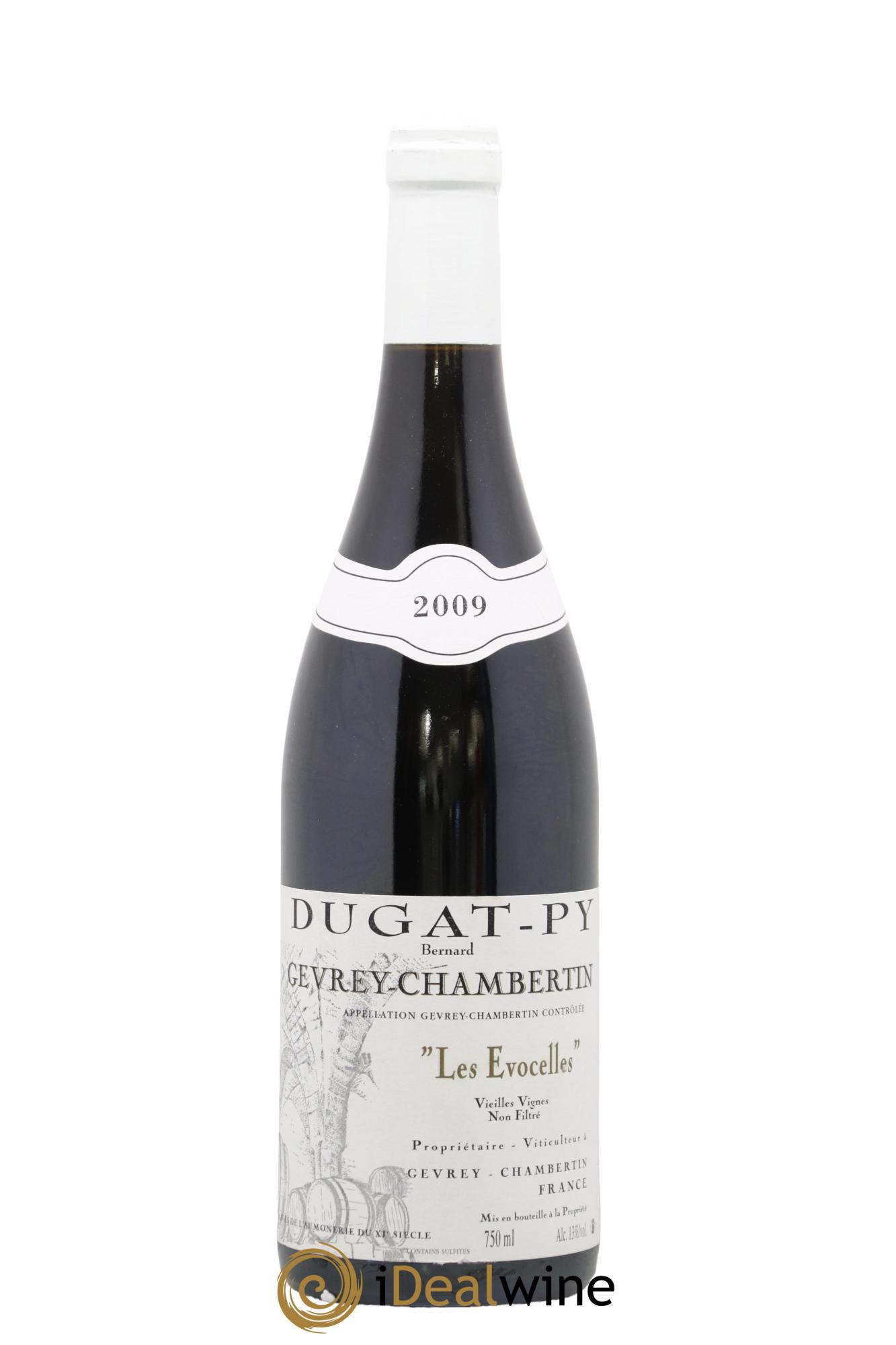 Gevrey-Chambertin Les Evocelles Vieilles Vignes Dugat-Py 2009 - Posten von 1 Flasche - 0