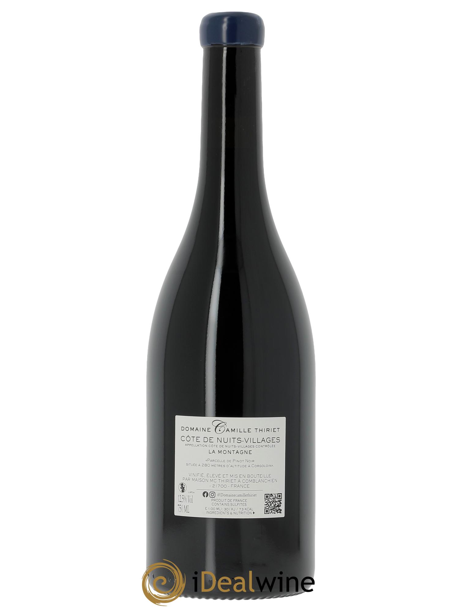 Côte de Nuits-Villages La Montagne Maison Thiriet  2024 - Lot of 1 bottle - 1