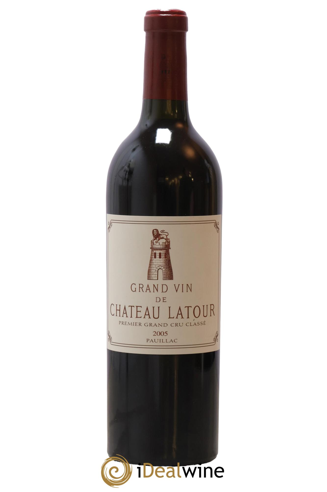 Château Latour 1er Grand Cru Classé 2005 - Lot de 1 bouteille - 0