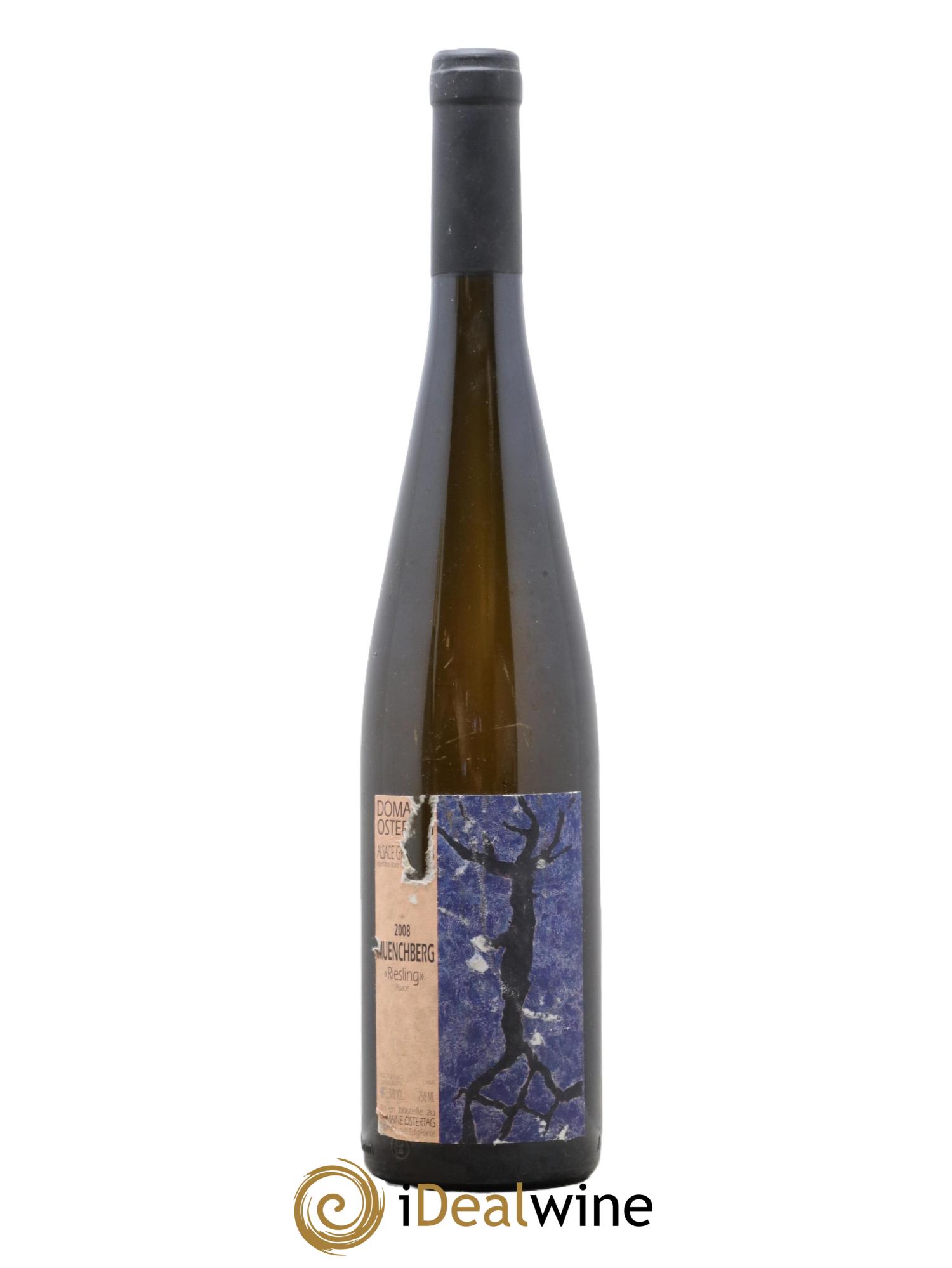 Alsace Riesling Grand Cru Muenchberg Ostertag (Domaine) 2008 - Lot de 1 bouteille - 0