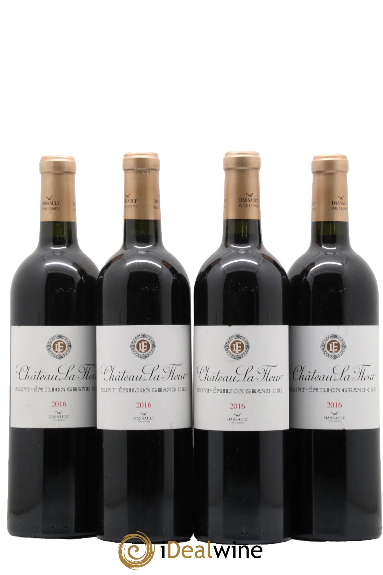 Château La Fleur 2016 - Lot de 4 bouteilles - 0