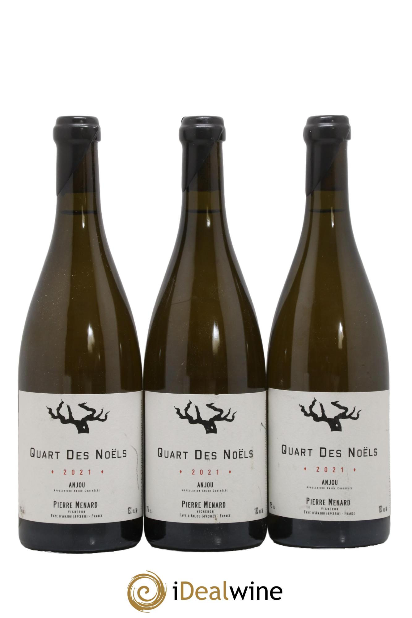 Anjou Le Quart des Noëls Pierre Ménard 2021 - Lot de 3 bouteilles - 0