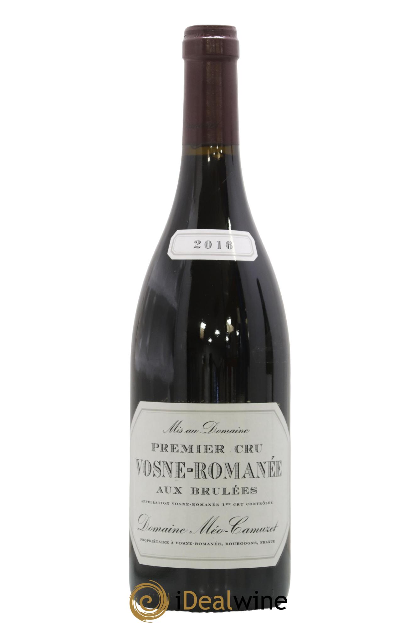 Vosne-Romanée 1er Cru Aux Brûlées Méo-Camuzet (Domaine) 2016 - Lot of 1 bottle - 0