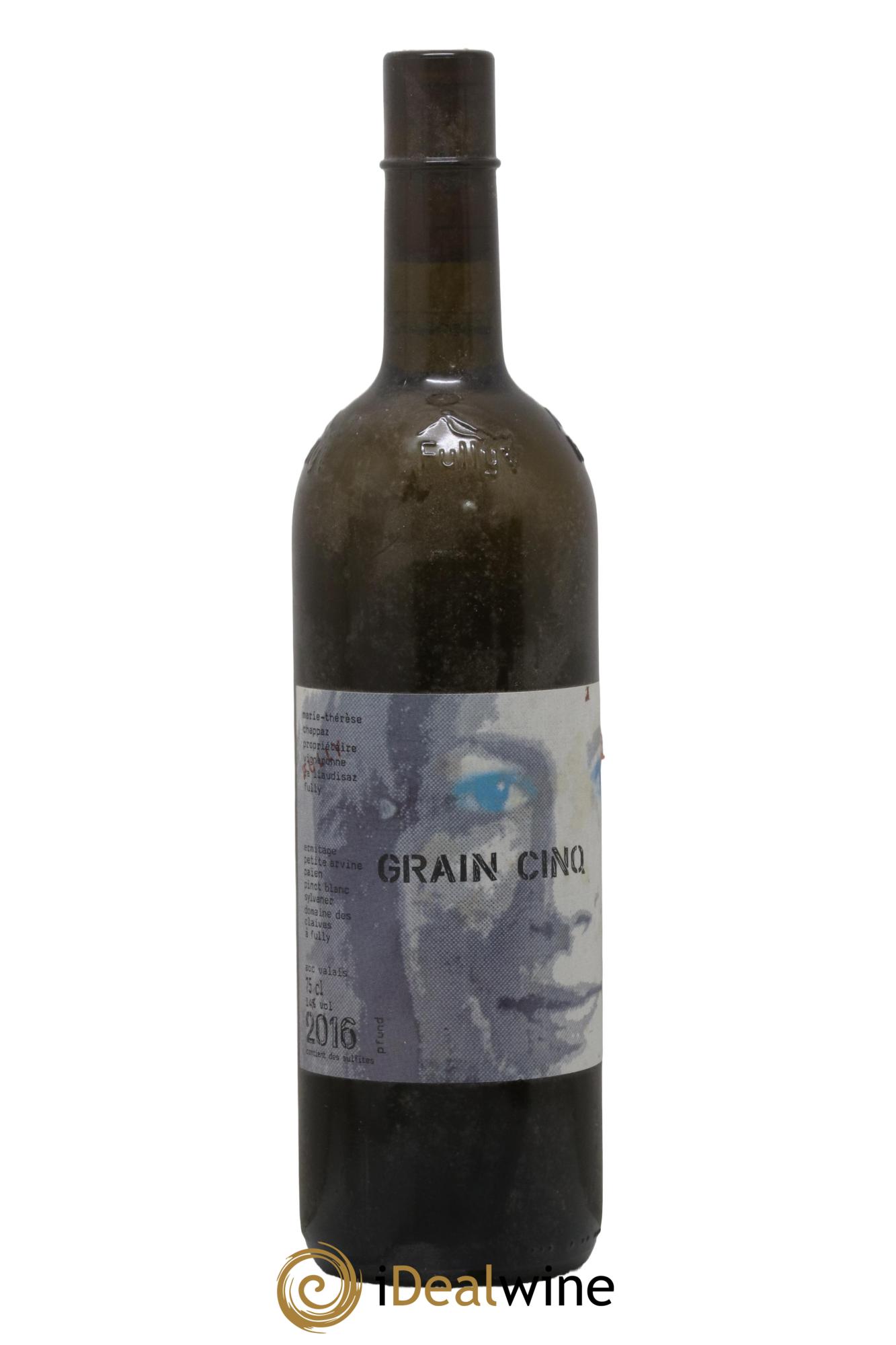Valais Grain Cinq Marie-Thérèse Chappaz - Domaine Des Claives 2016 - Lot de 1 bouteille - 0