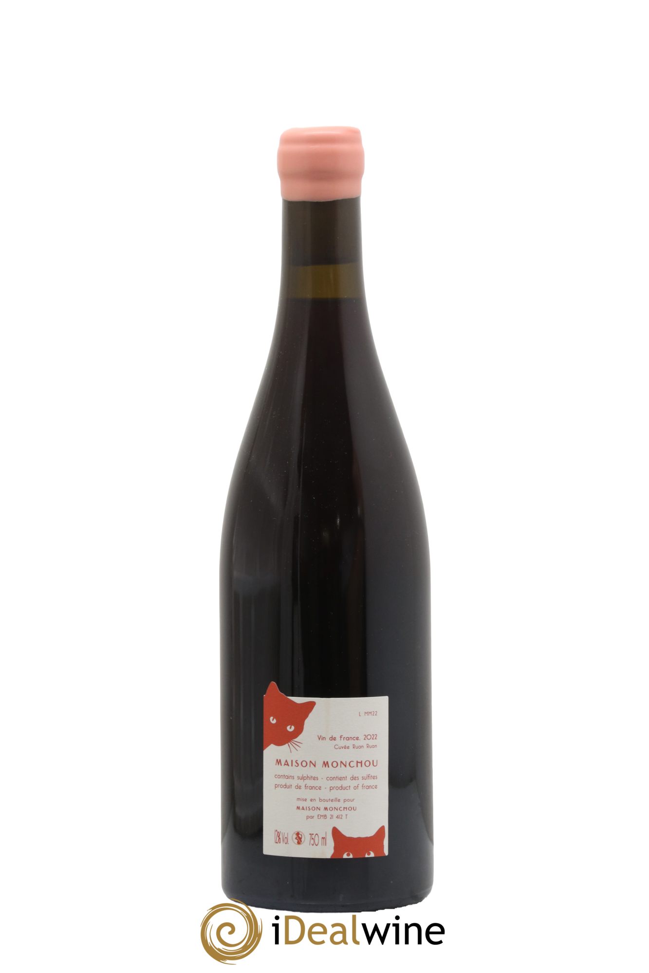 Vin de France Cuvée Ruan Ruan Maison Monchou 2022 - Lot of 1 bottle - 1