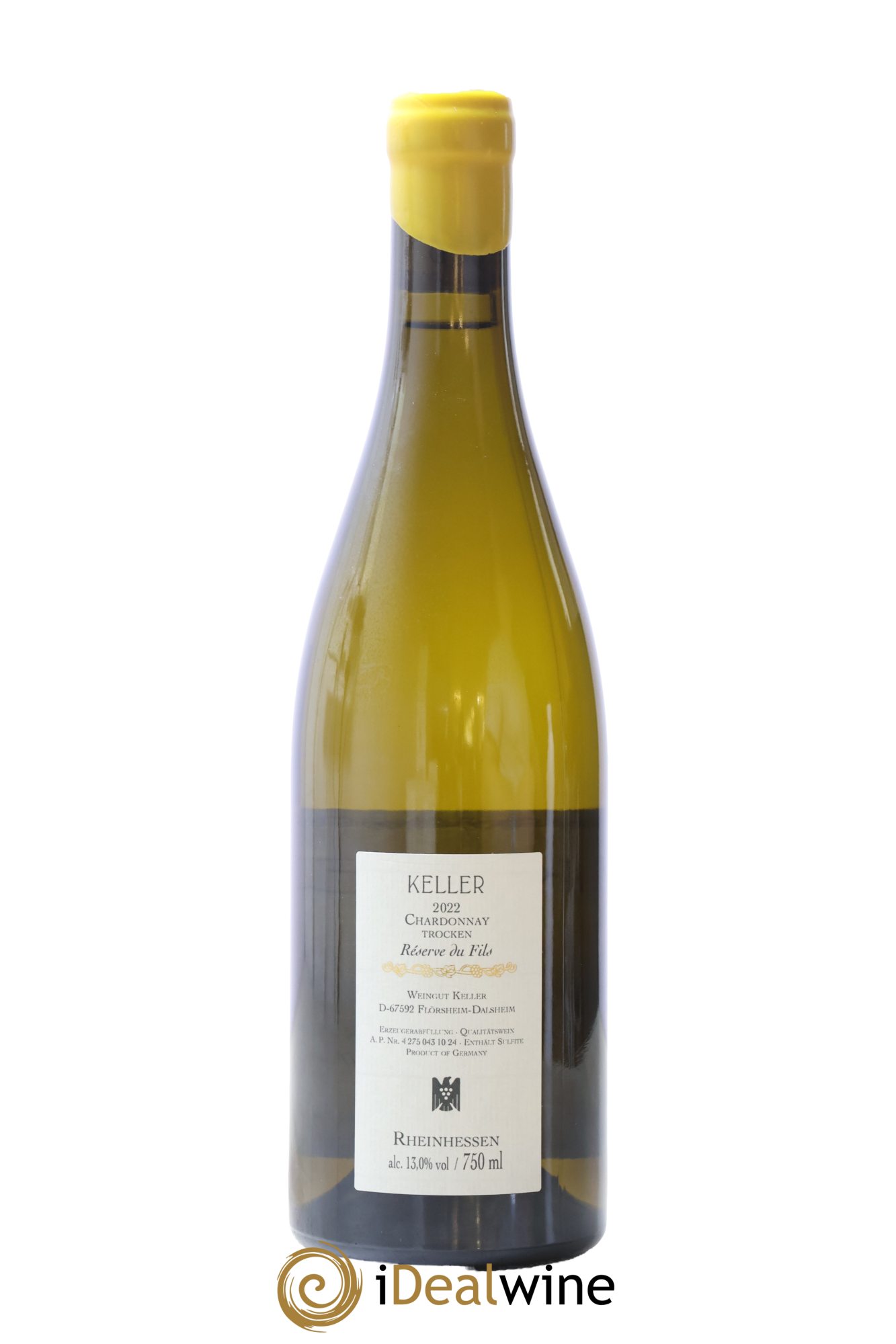 Allemagne Rheinhessen Reserve du Fils Chardonnay Trocken Keller 2022 - Lot of 1 bottle - 1