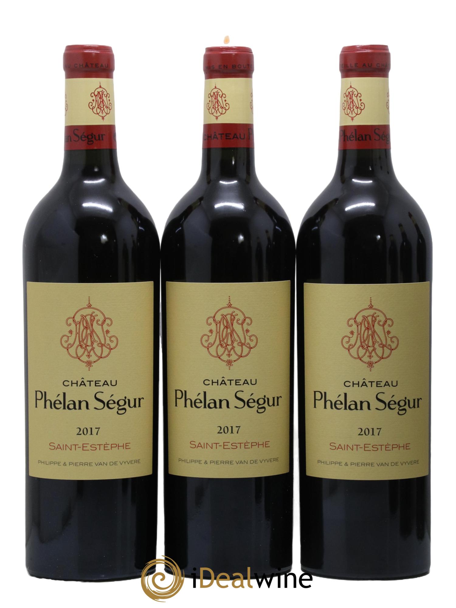 Château Phélan Ségur 2017 - Lotto di 6 bottiglie - 1