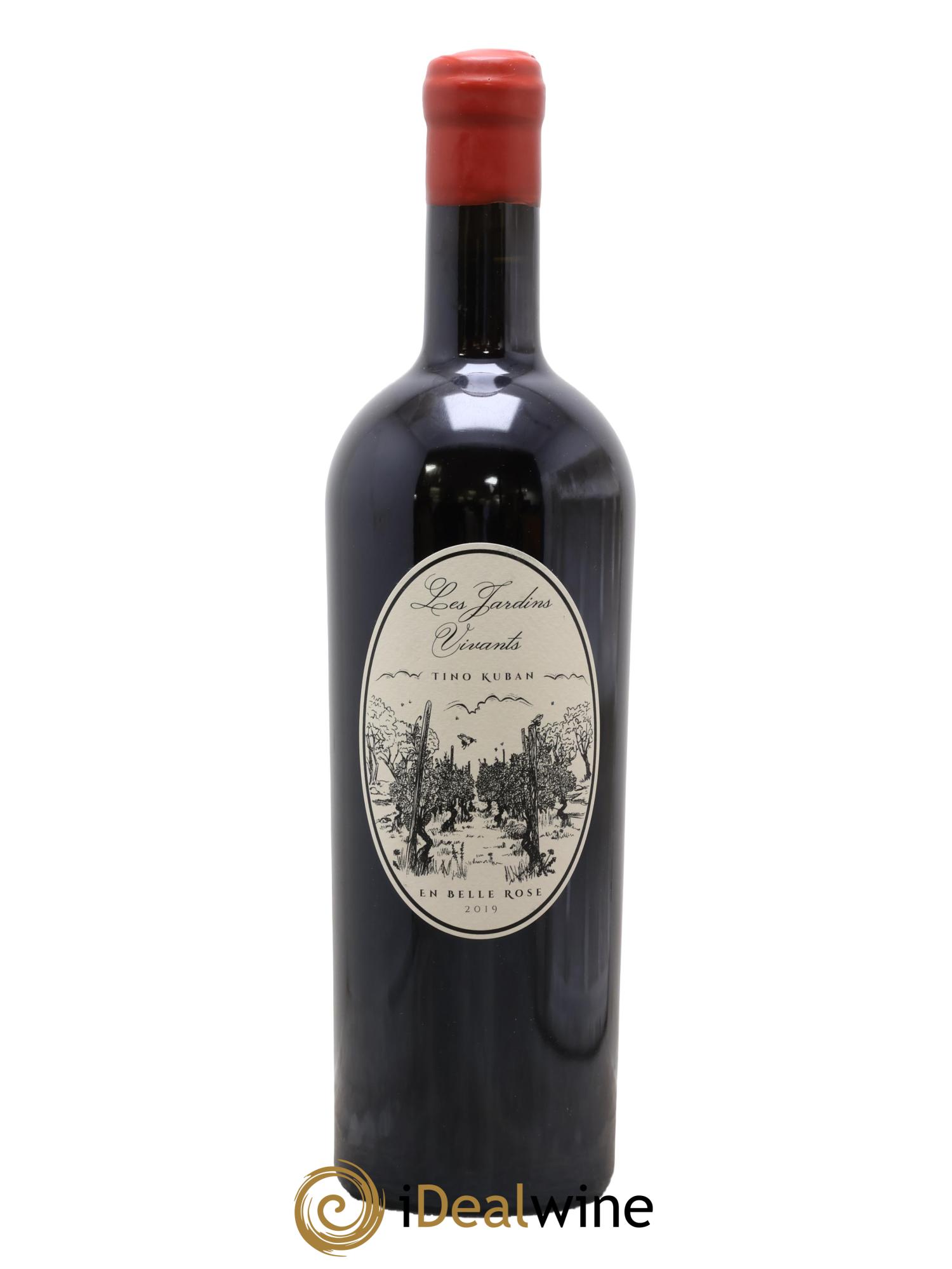 Vin de France En Belle Rose Tino Kuban Les Jardins Vivants 2019 - Lot de 1 bouteille - 0