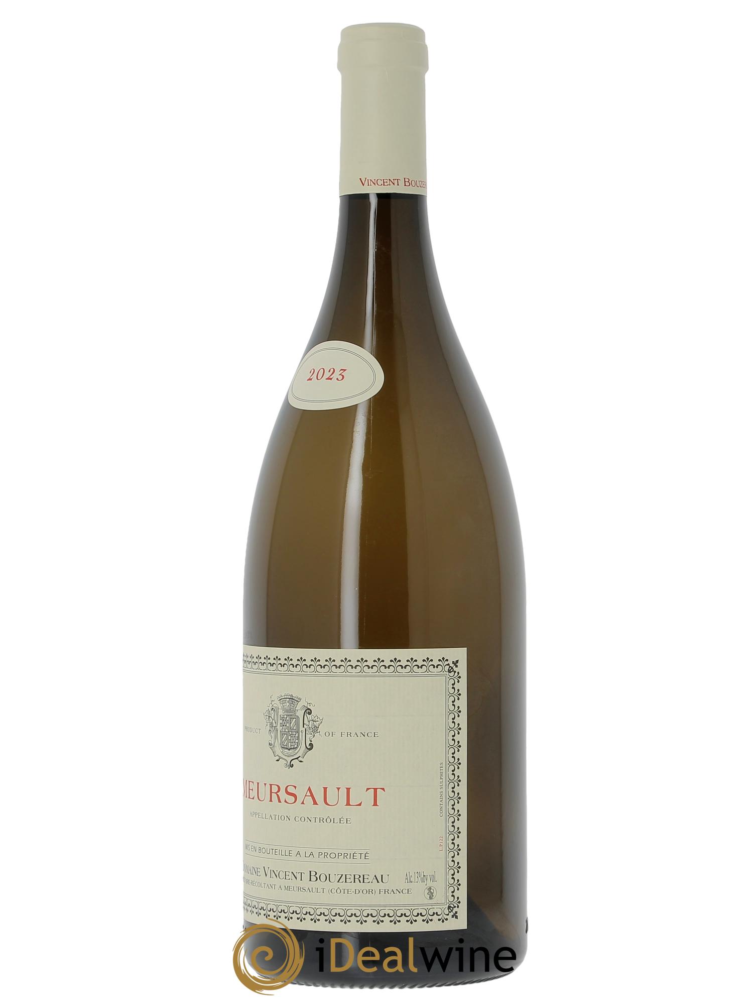 Meursault Vincent Bouzereau (Domaine)  2023 - Lot de 1 magnum - 1