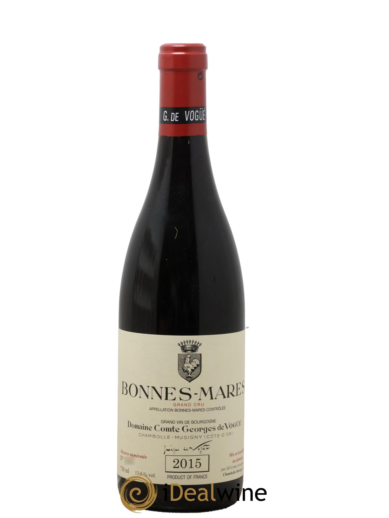 Bonnes-Mares Grand Cru Comte Georges de Vogüé 2015 - Lotto di 1 bottiglia - 0