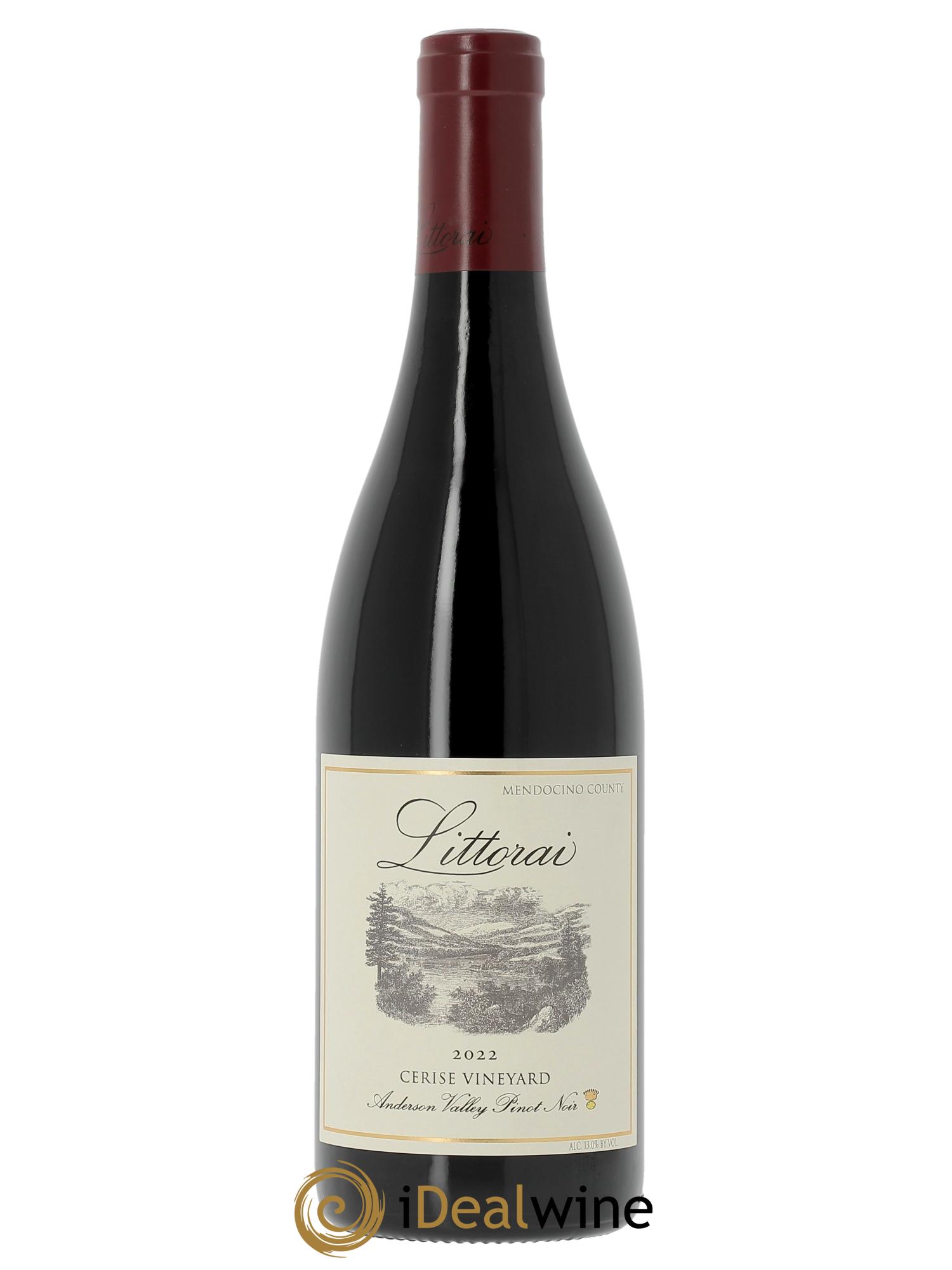 Anderson Valley Cerise Vineyard Pinot Noir Littorai  2022 - Lot de 1 bouteille - 0