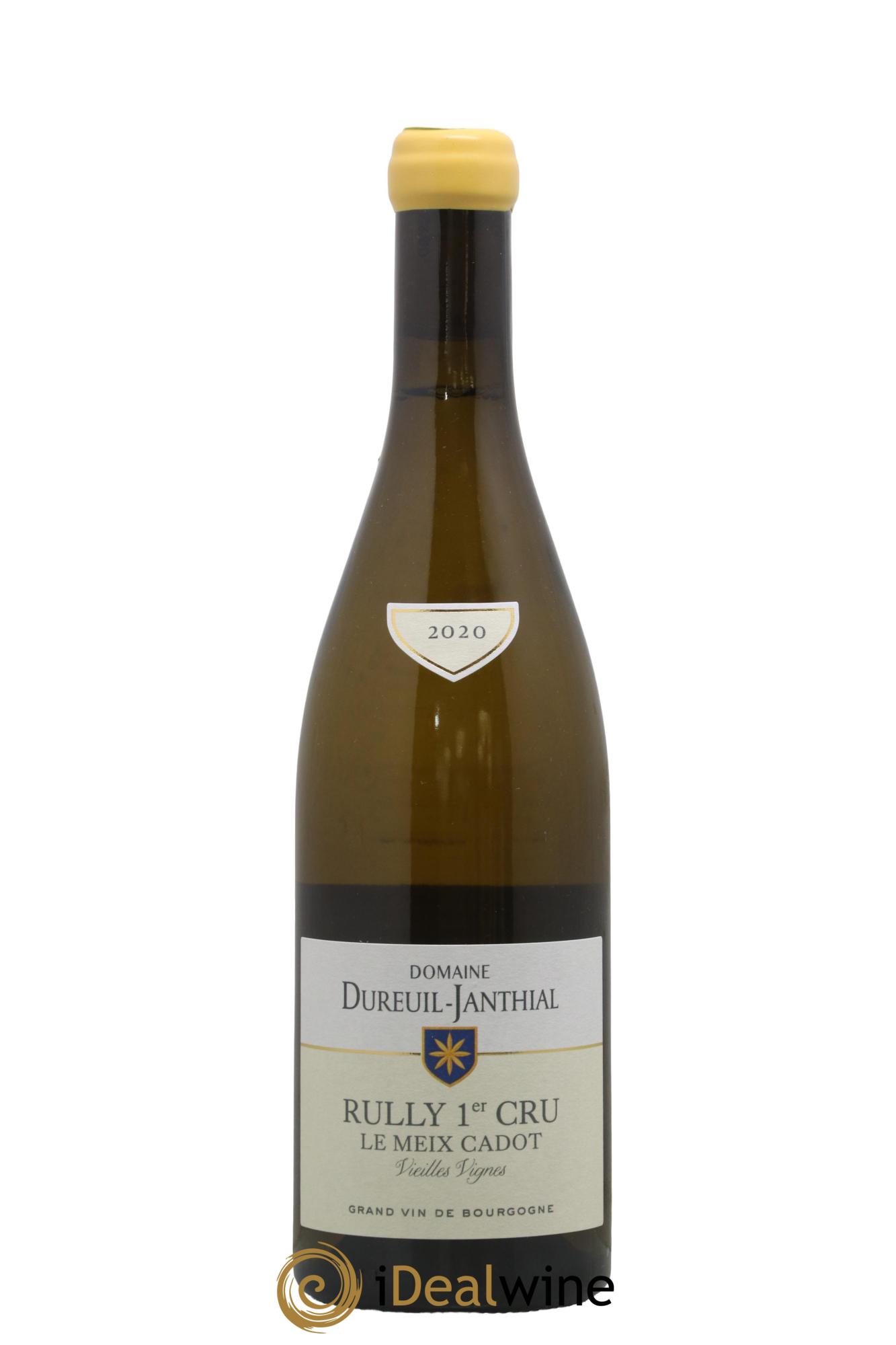 Rully 1er Cru Le Meix Cadot Vieilles Vignes Vincent Dureuil-Janthial 2020 - Lot de 1 bouteille - 0