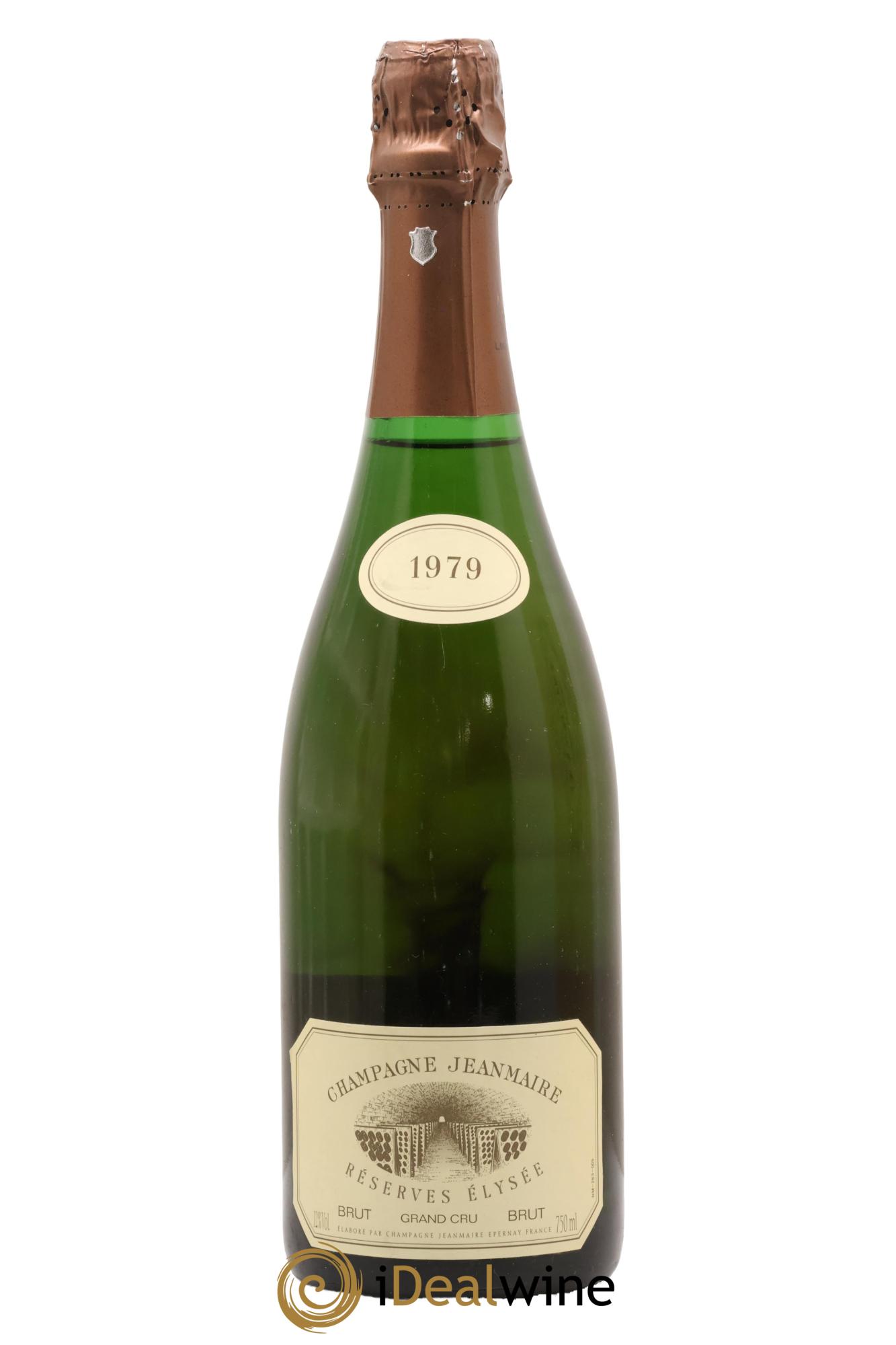 Réserves Elysée Brut Jeanmaire 1979 - Lot of 1 bottle - 1