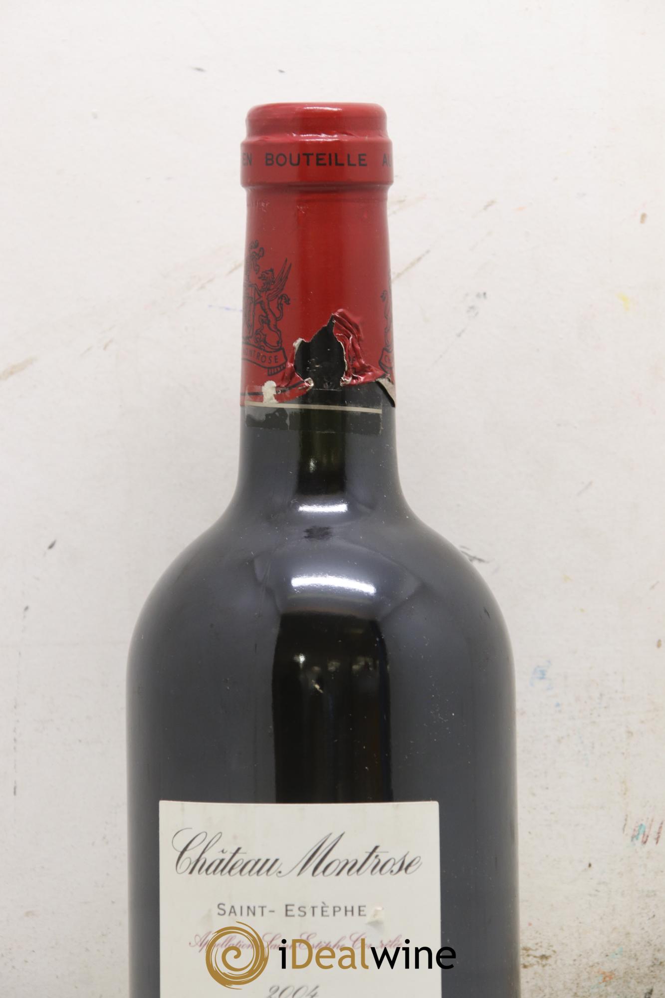 Château Montrose 2ème Grand Cru Classé 2004 - Lot de 1 bouteille - 1