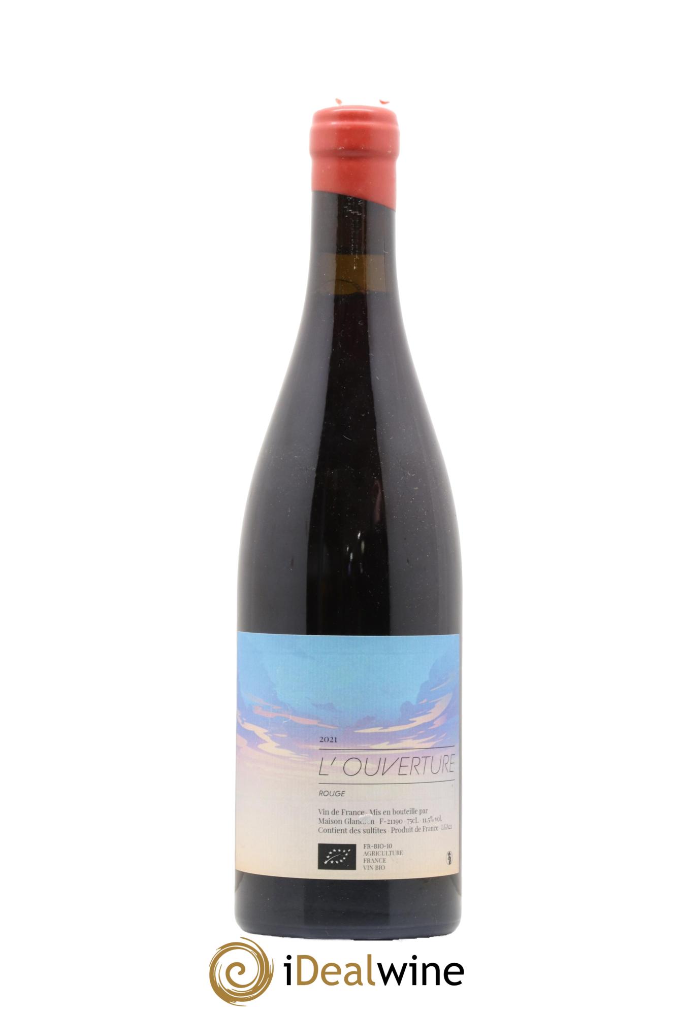 Vin de France L'Ouverture Maison Glandien 2021 - Lot de 1 bouteille - 0