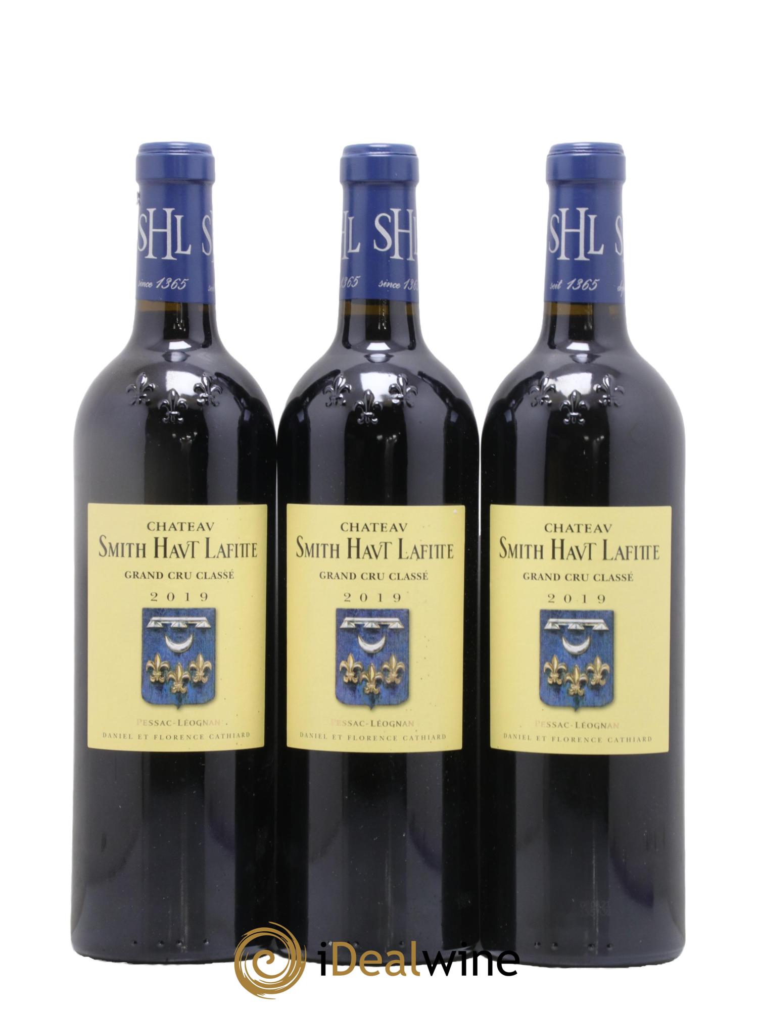 Château Smith Haut Lafitte Cru Classé de Graves 2019 - Lot de 3 bouteilles - 0