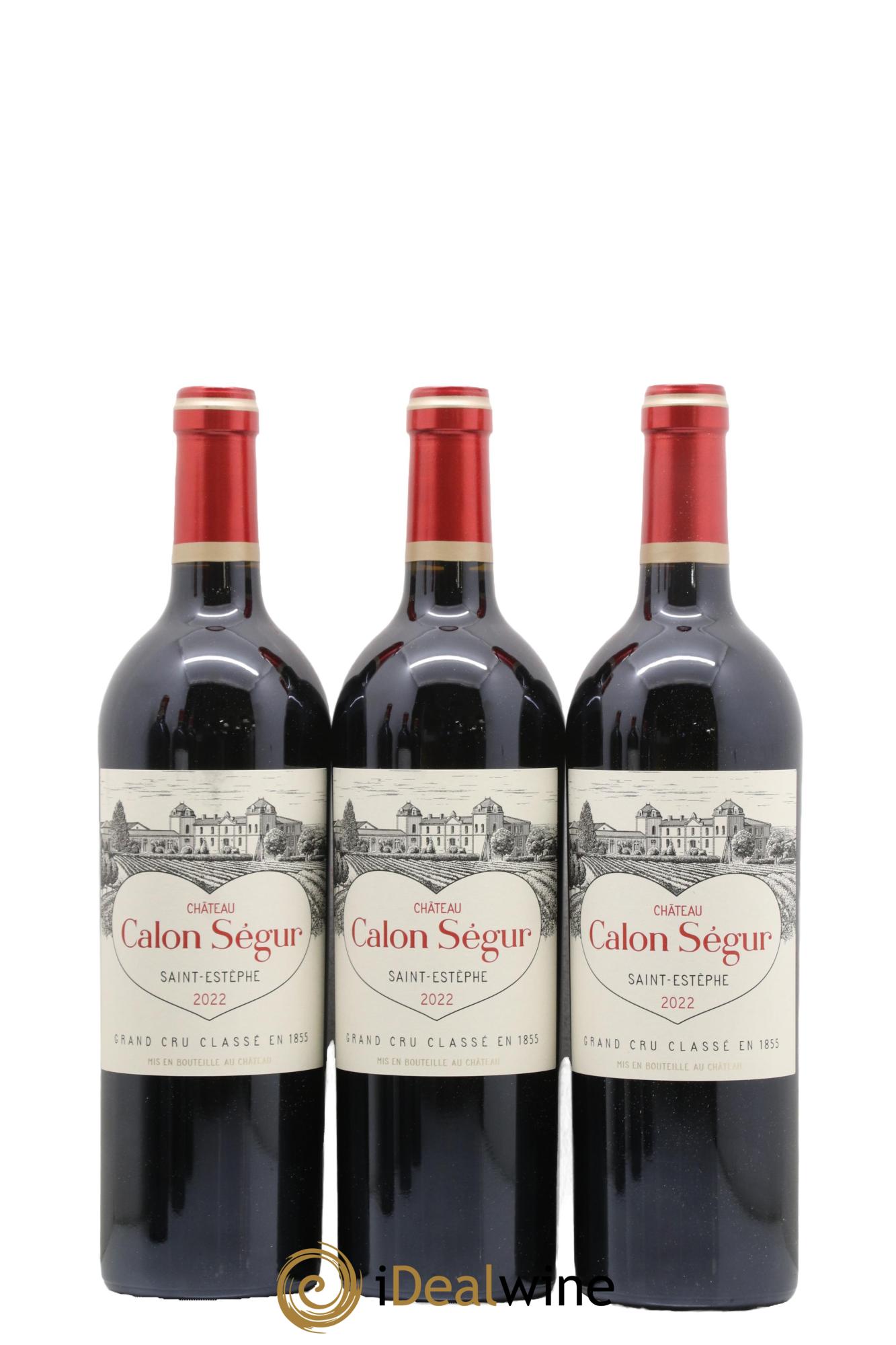 Château Calon Ségur 3ème Grand Cru Classé 2022 - Lot of 6 bottles - 2