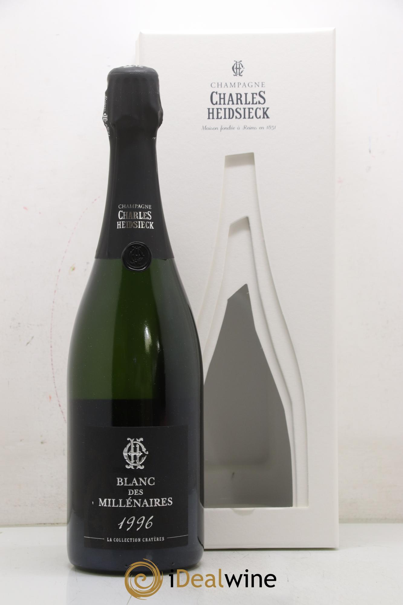 Blanc de Blancs Blanc des Millénaires Brut Charles Heidsieck 1996 - Lot de 1 bouteille - 2