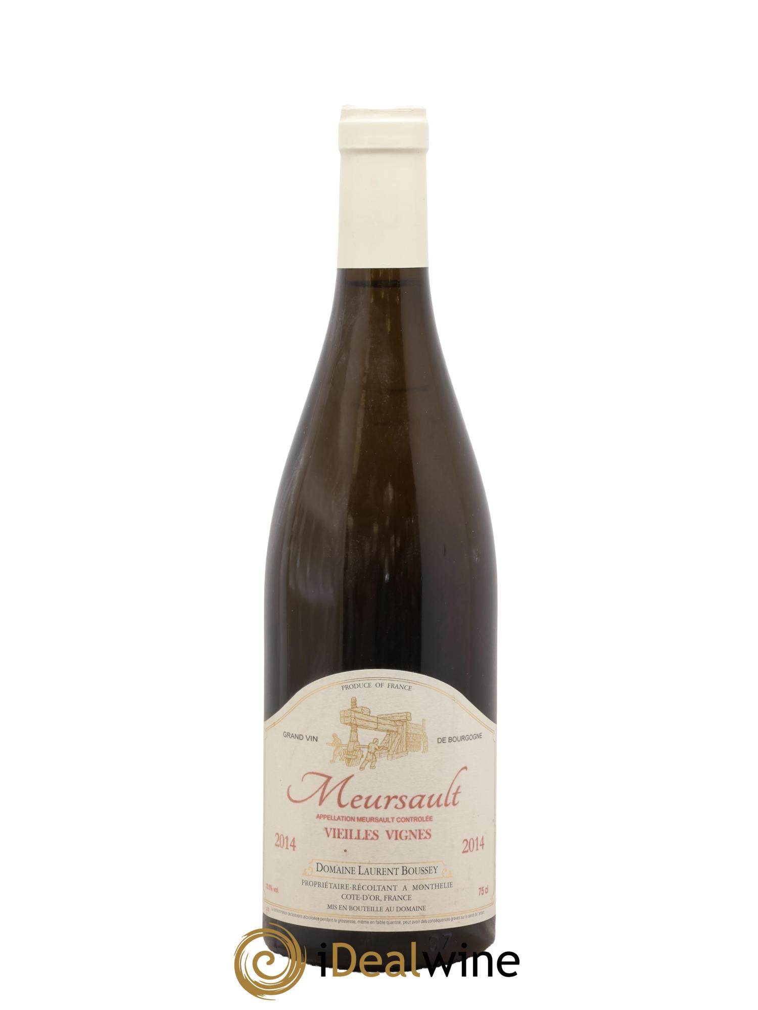 Meursault Vieilles Vignes Domaine Boussey Laurent & Karen 2014 - Lot of 1 bottle - 0