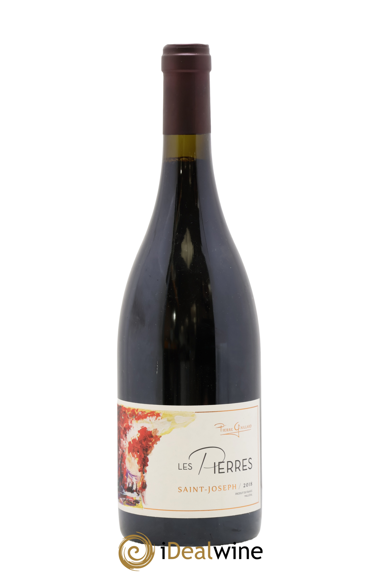Saint-Joseph Les Pierres Pierre Gaillard 2018 - Lote de 1 botella - 0