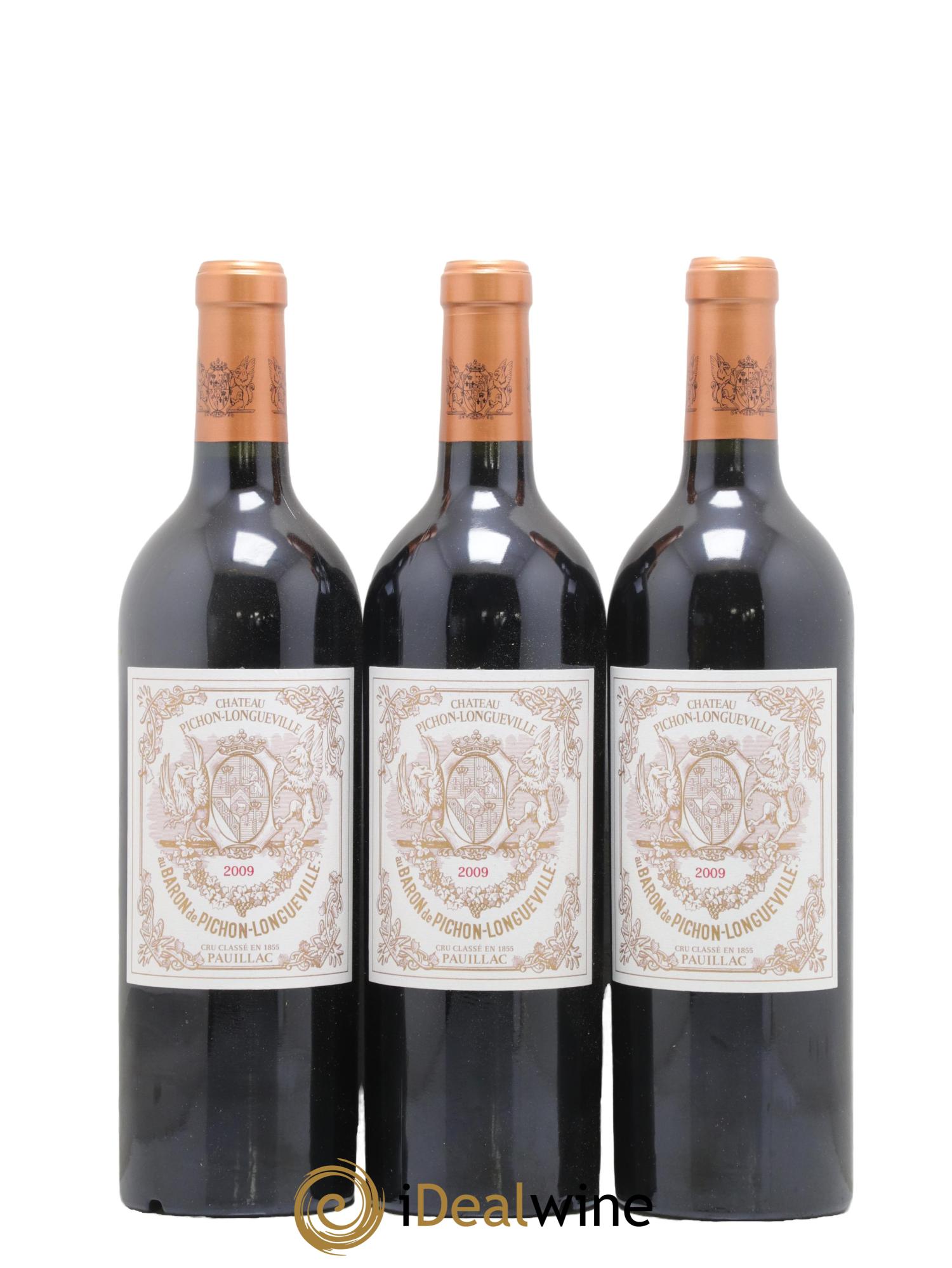 Pichon Longueville Baron 2ème Grand Cru Classé 2009 - Lot of 6 bottles - 3