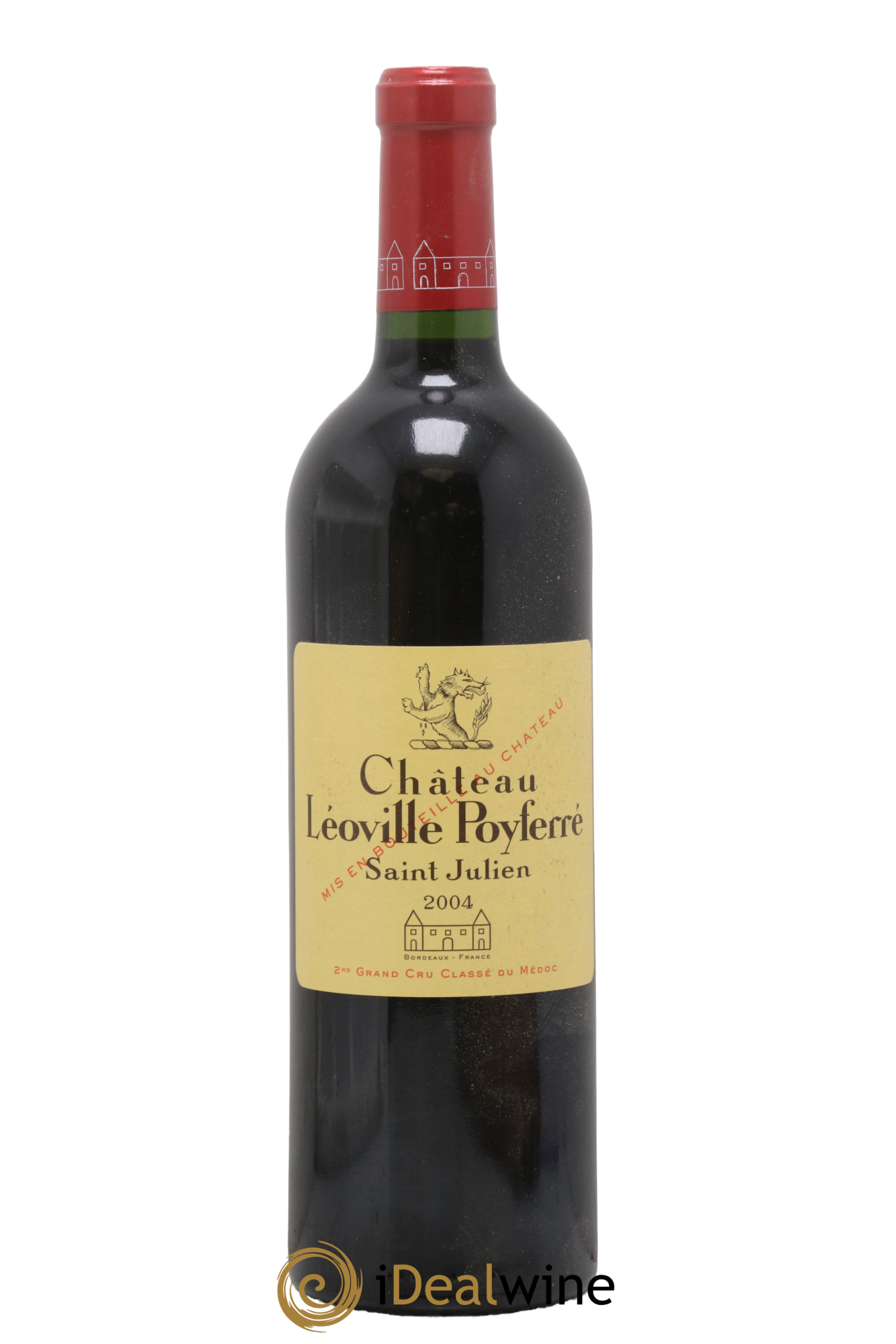 Château Léoville Poyferré 2ème Grand Cru Classé 2004 - Lot de 1 bouteille - 0