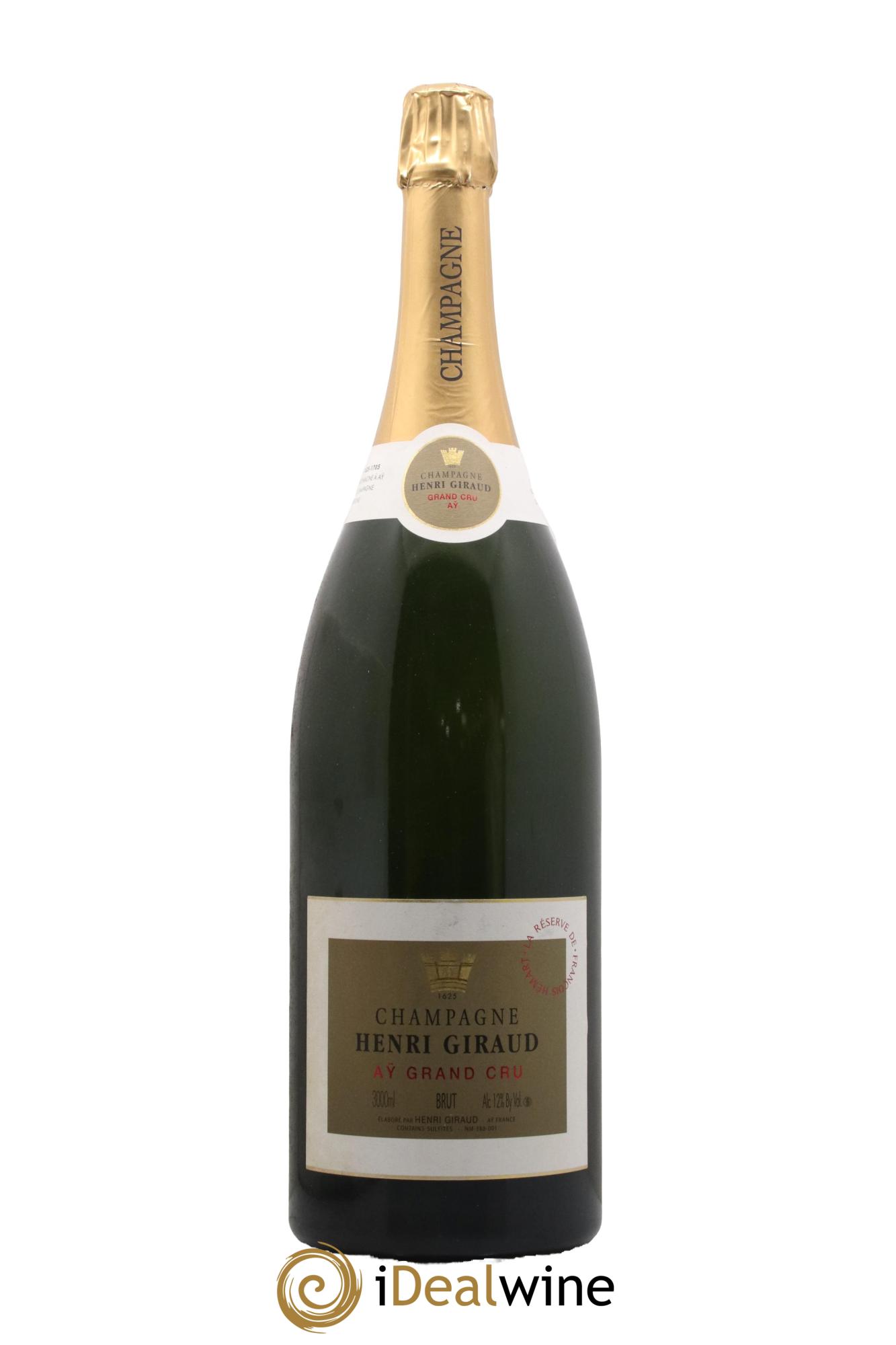 Champagne Ay Grand Cru La Reserve De François Hémart Henri Giraud - Posten von 1 Doppel-Magnum - 0