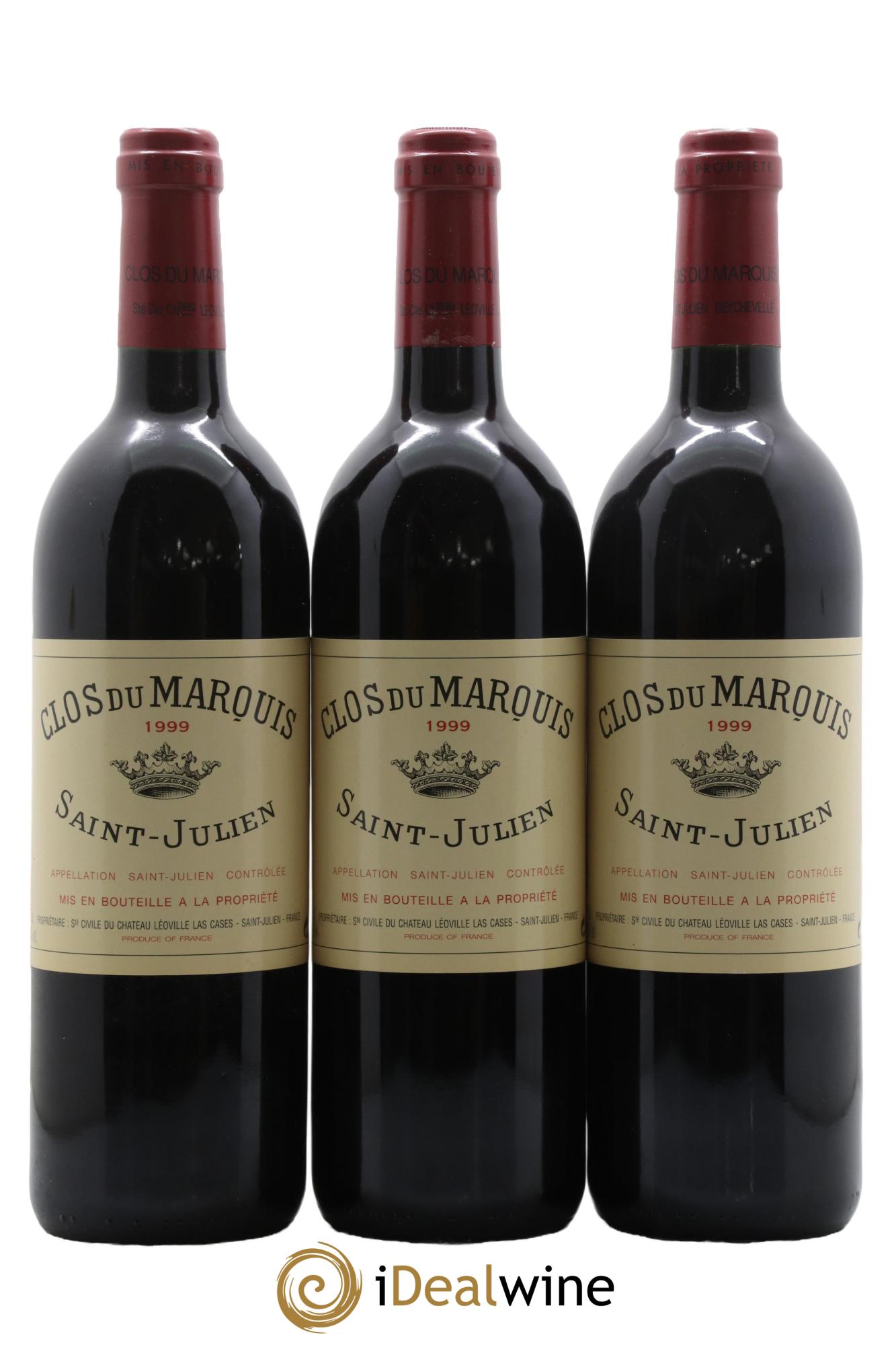 Clos du Marquis 1999 - Lot de 6 bouteilles - 2