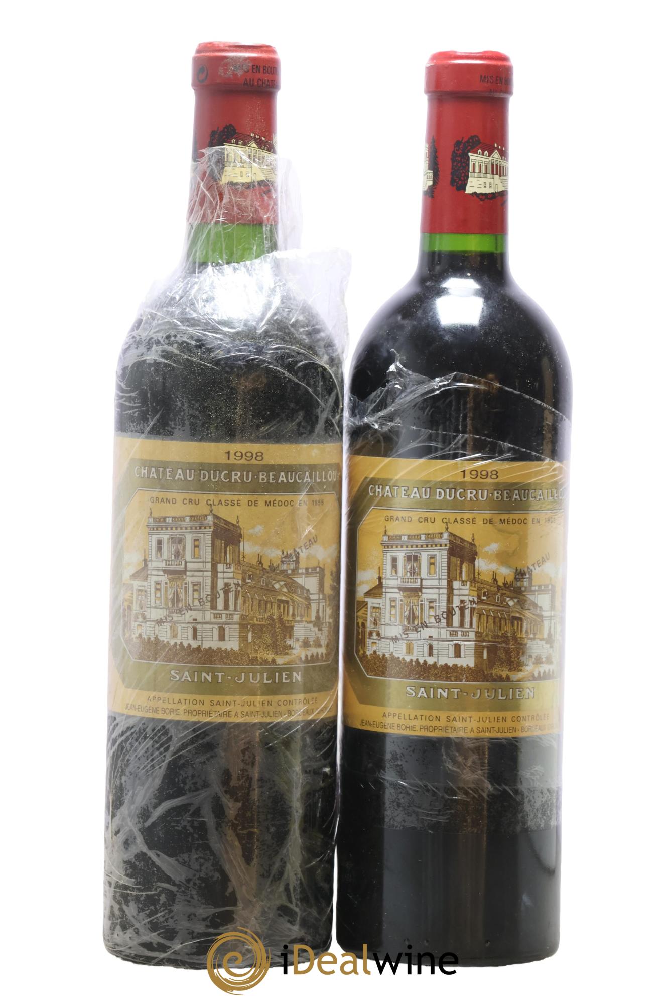 Château Ducru Beaucaillou 2ème Grand Cru Classé 1998 - Lot of 2 bottles - 0