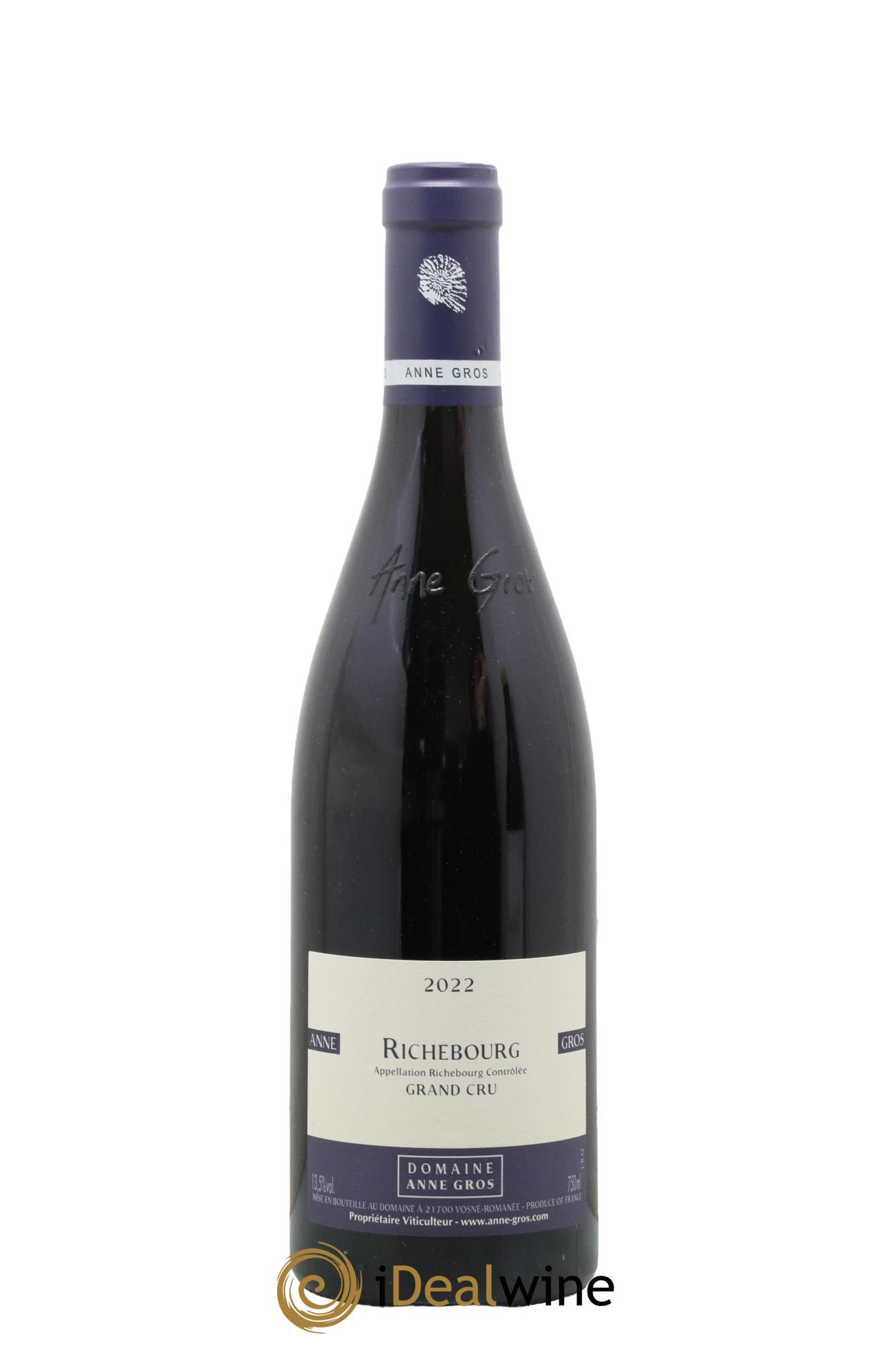 Richebourg Grand Cru Anne Gros 2022 - Posten von 1 Flasche - 0