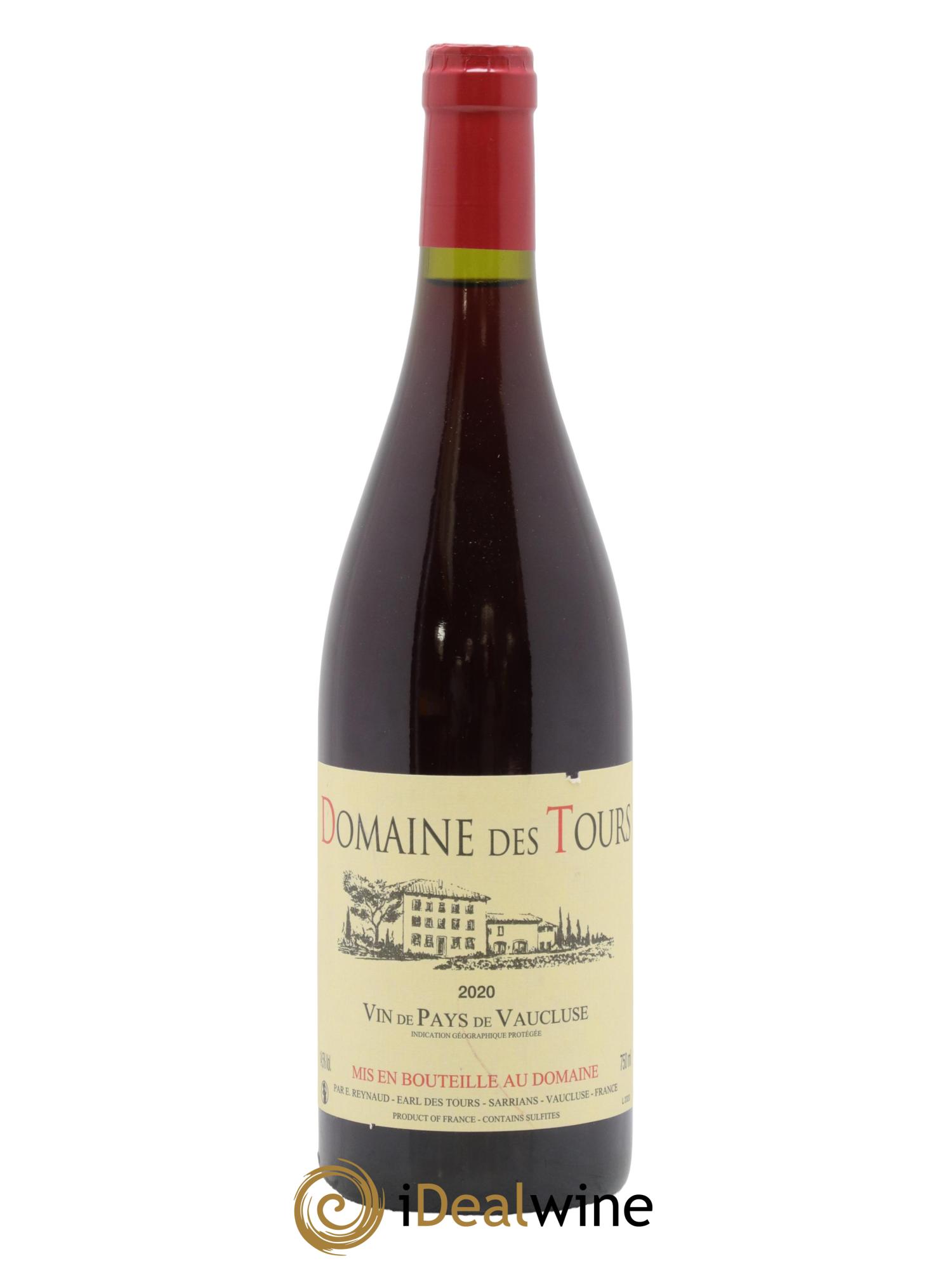 Vaucluse (Vin de Pays de Vaucluse) Domaine des Tours Emmanuel Reynaud 2020 - Lotto di 1 bottiglia - 0