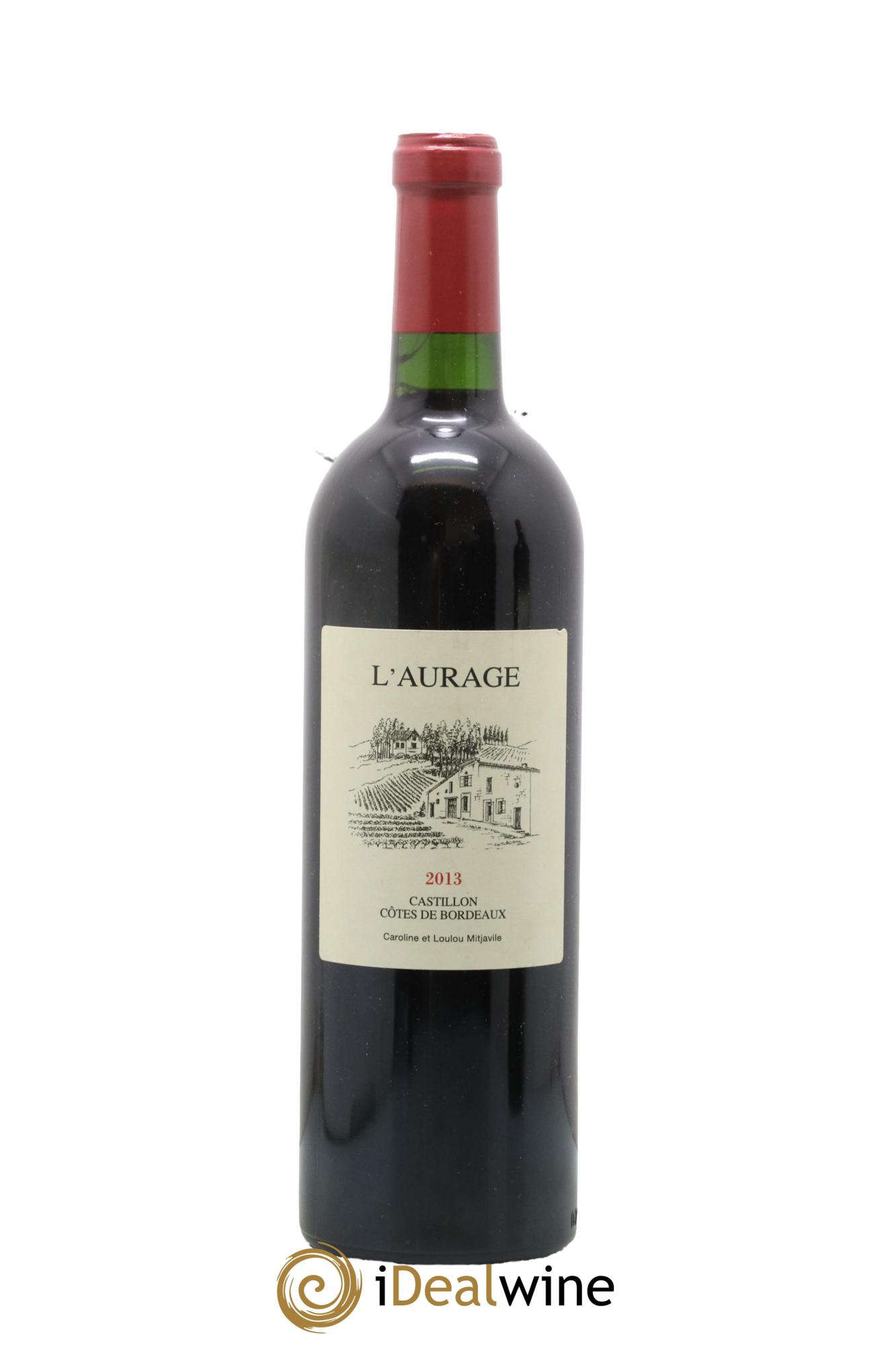 L'Aurage 2013 - Lot of 1 bottle - 0