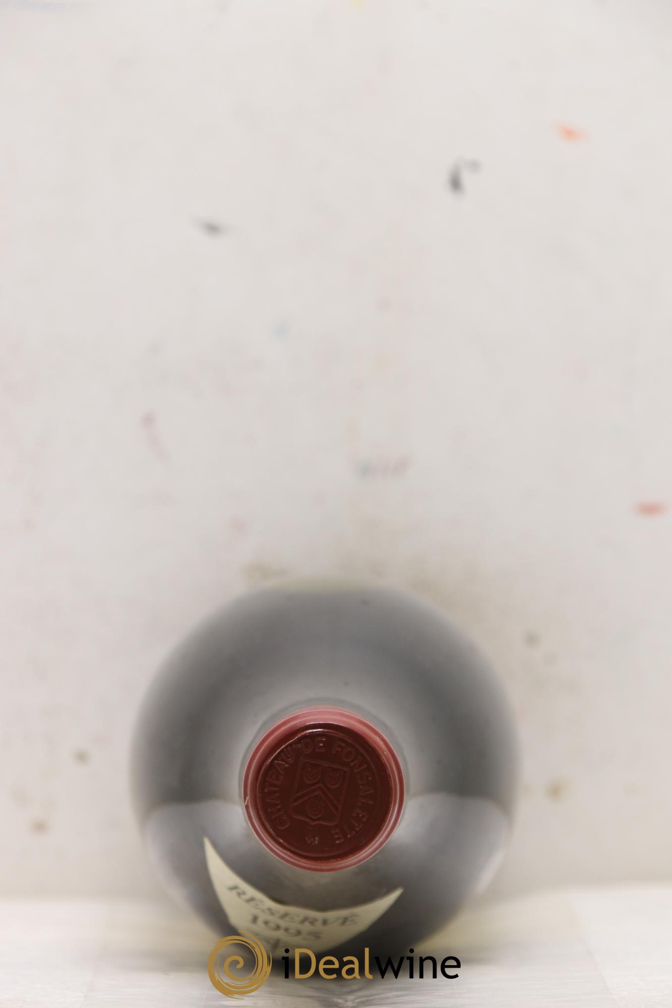 Côtes-du-Rhône Château de Fonsalette Emmanuel Reynaud 1995 - Lot de 1 bouteille - 1