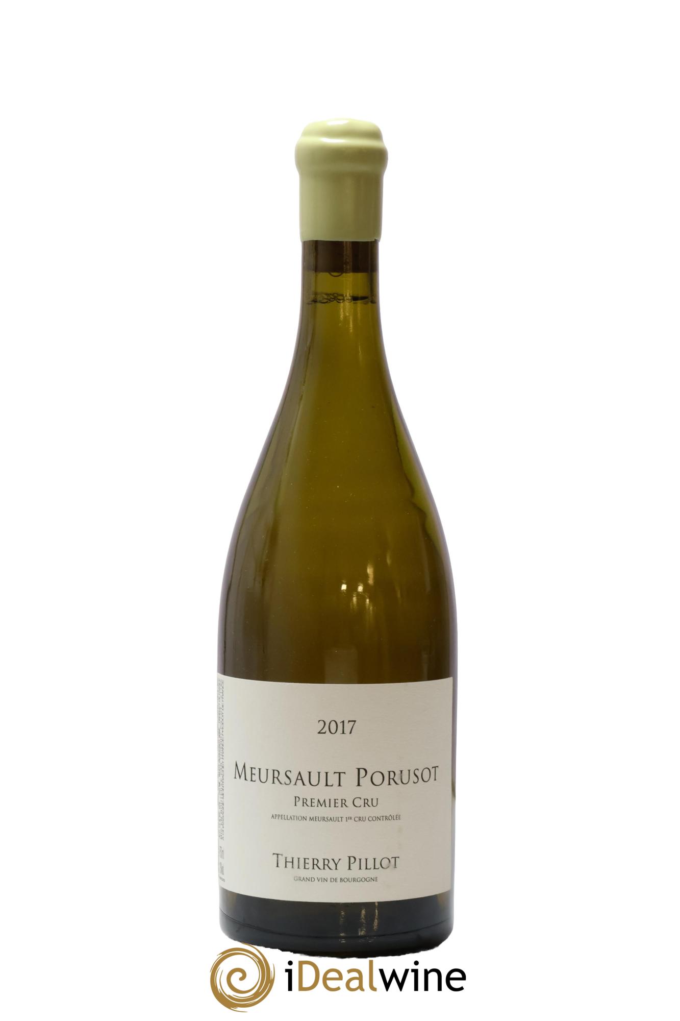 Meursault 1er Cru Porusot Thierry Pillot 2017 - Lot de 1 bouteille - 0