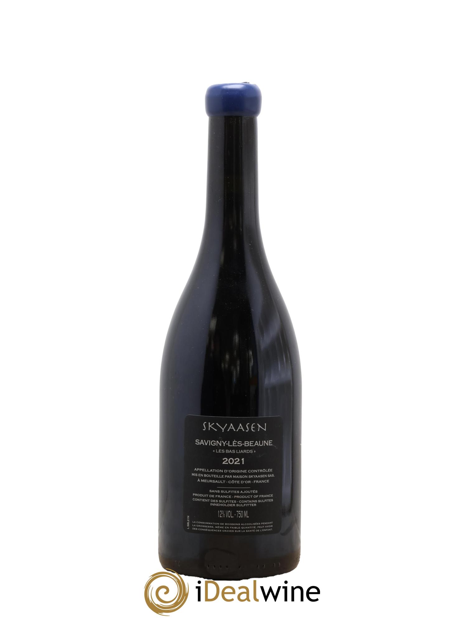 Savigny-lès-Beaune Les Bas Liards Maison Skyaasen 2021 - Lot de 1 bouteille - 1