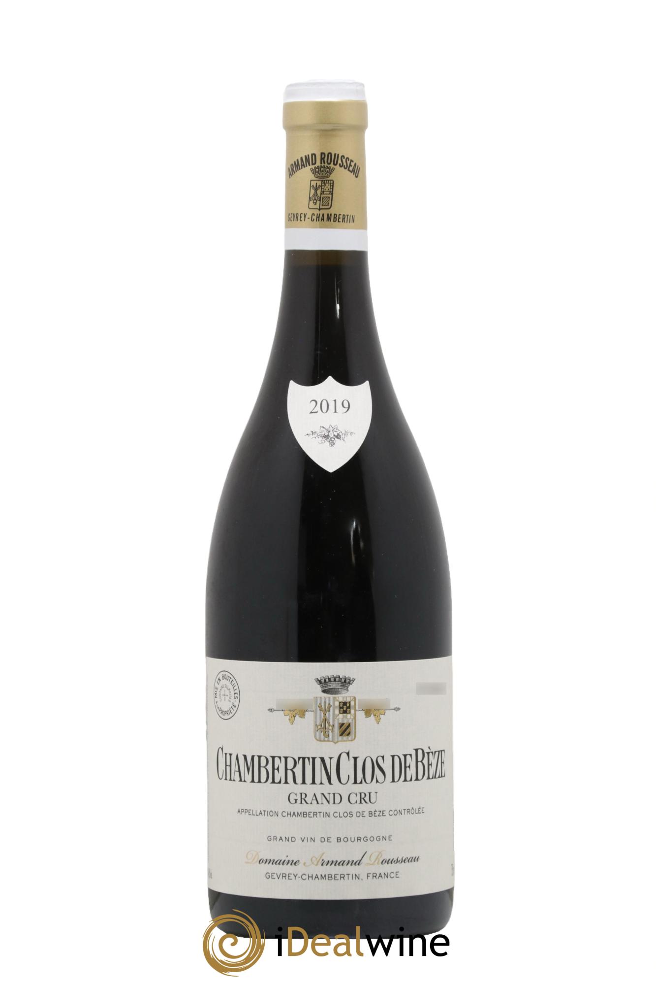 Chambertin Clos de Bèze Grand Cru Armand Rousseau (Domaine) 2019 - Lot de 1 bouteille - 0