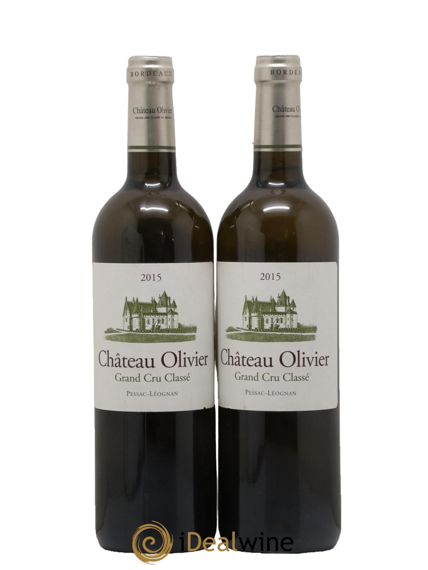 Château Olivier Cru Classé de Graves 2015 - Lot de 2 bouteilles - 0