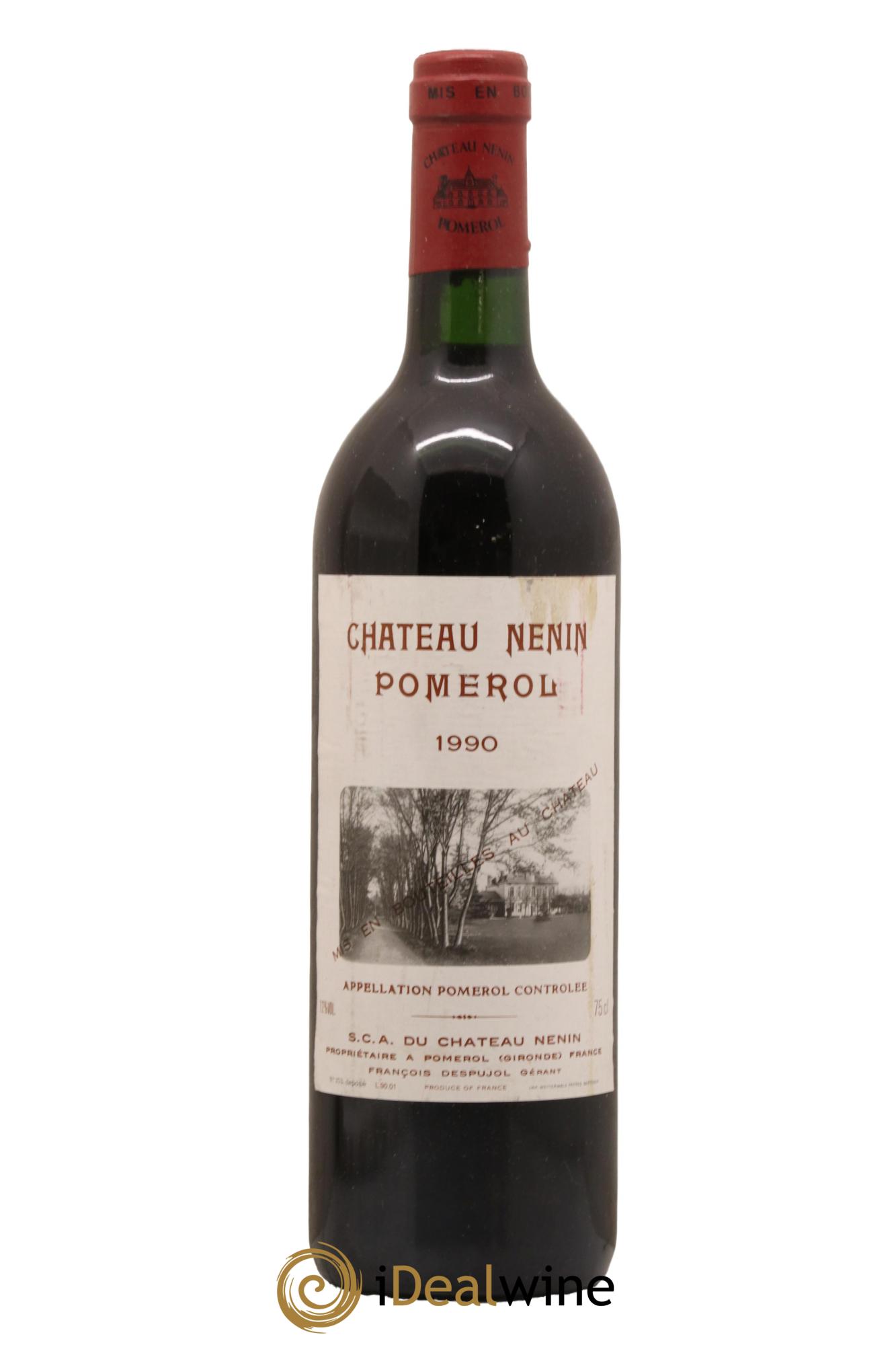 Château Nenin 1990 - Lot de 1 bouteille - 0