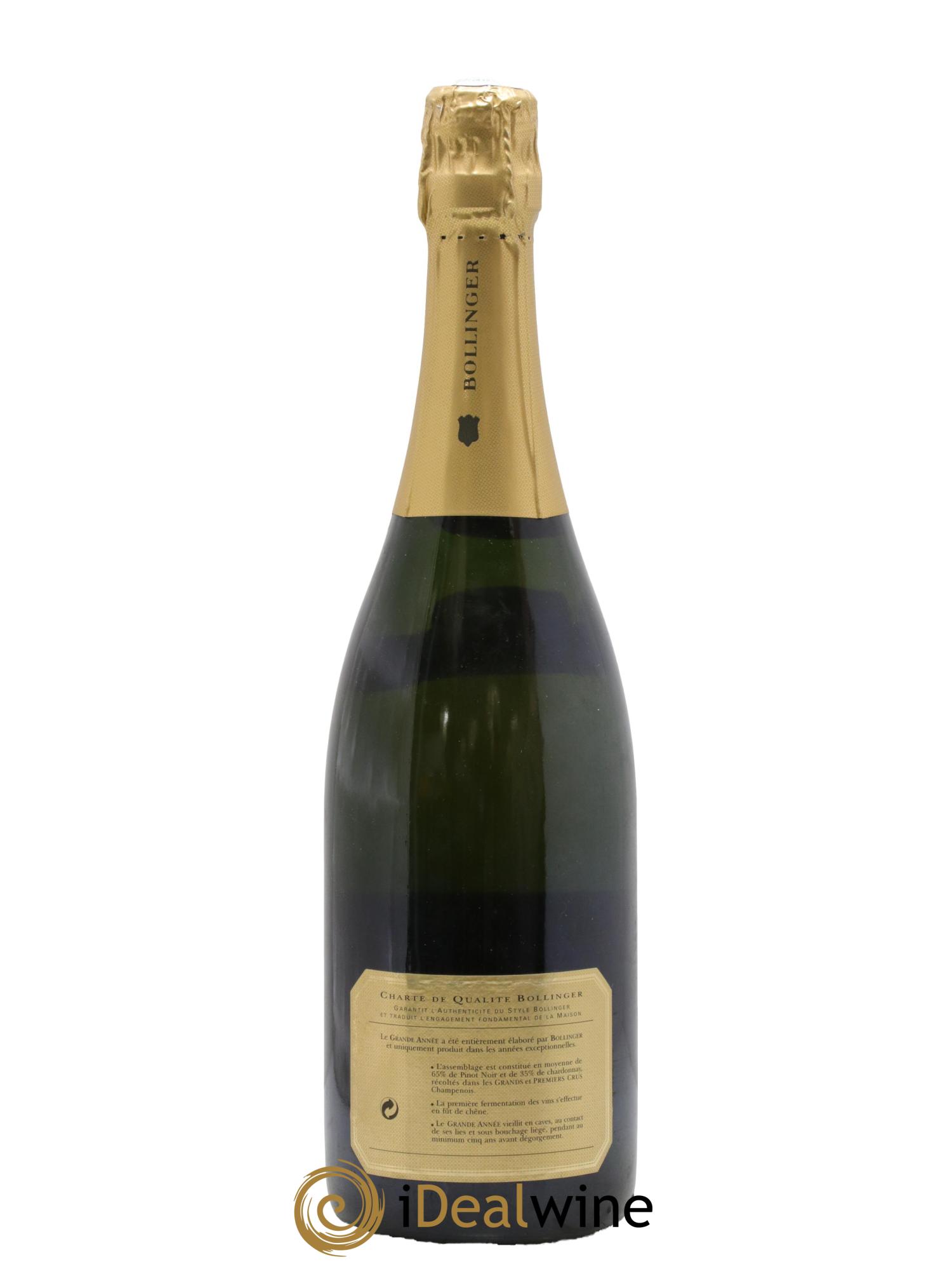 Grande Année Brut Bollinger 1989 - Lotto di 1 bottiglia - 1