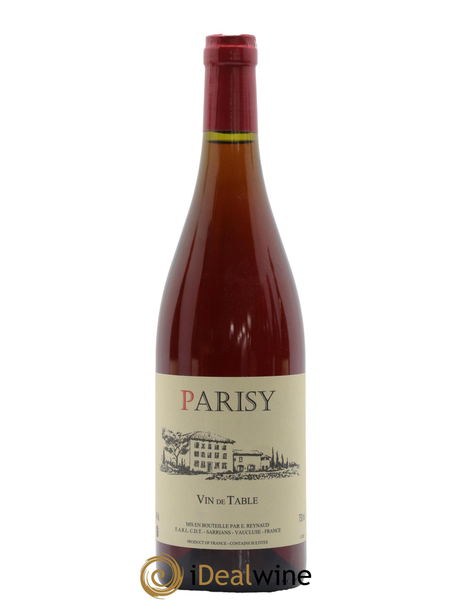 Vin de Table Parisy Emmanuel Reynaud 2020 - Posten von 1 Flasche - 0
