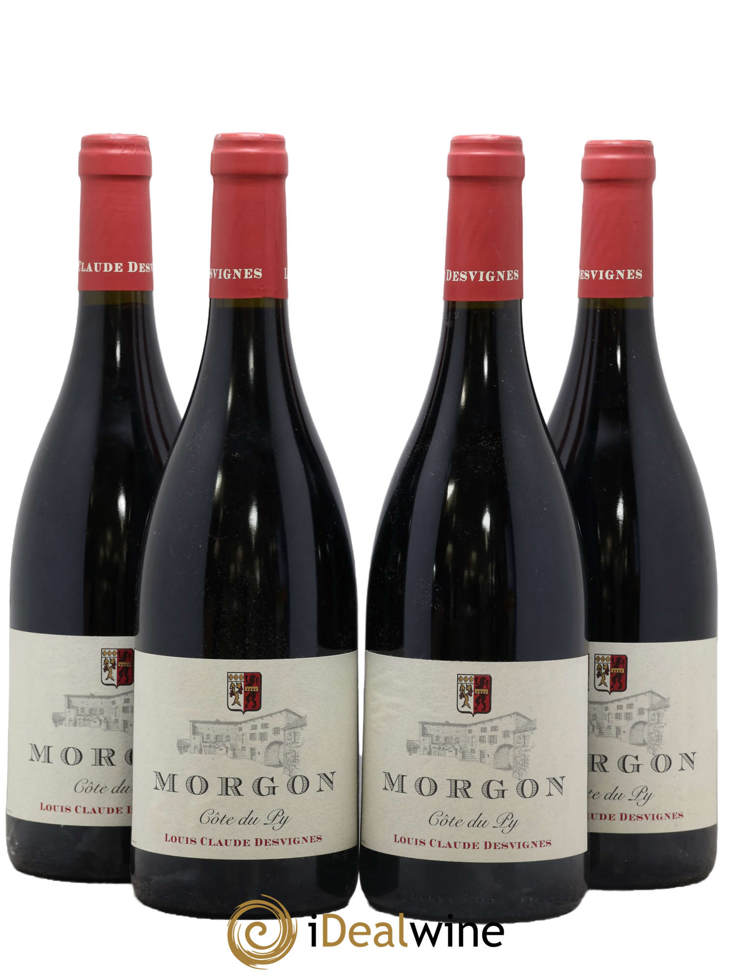 Morgon Côte du Py Louis-Claude Desvignes 2015 - Lot de 4 bouteilles - 0