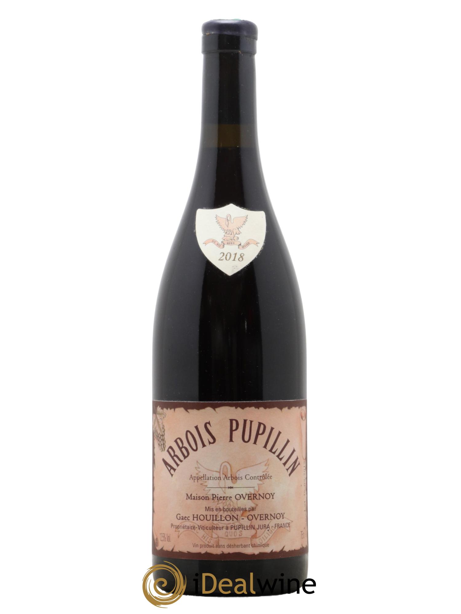 Arbois-Pupillin Ploussard Trousseau (cire violette) Overnoy-Houillon (Domaine) 2018 - Lot de 1 bouteille - 0
