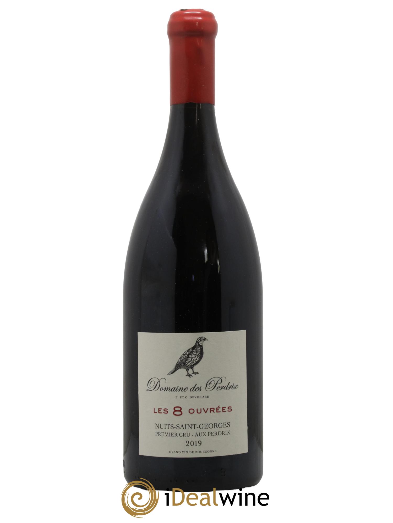 Nuits-Saint-Georges 1er Cru Aux Perdrix Les 8 Ouvrées Perdrix (Domaine des) 2019 - Lot de 1 magnum - 0